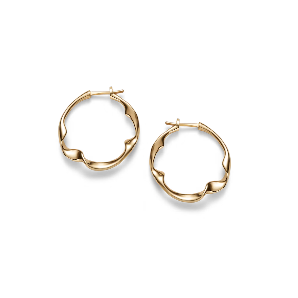 Drift hoops, Ø2,2 cm – Forgyldt