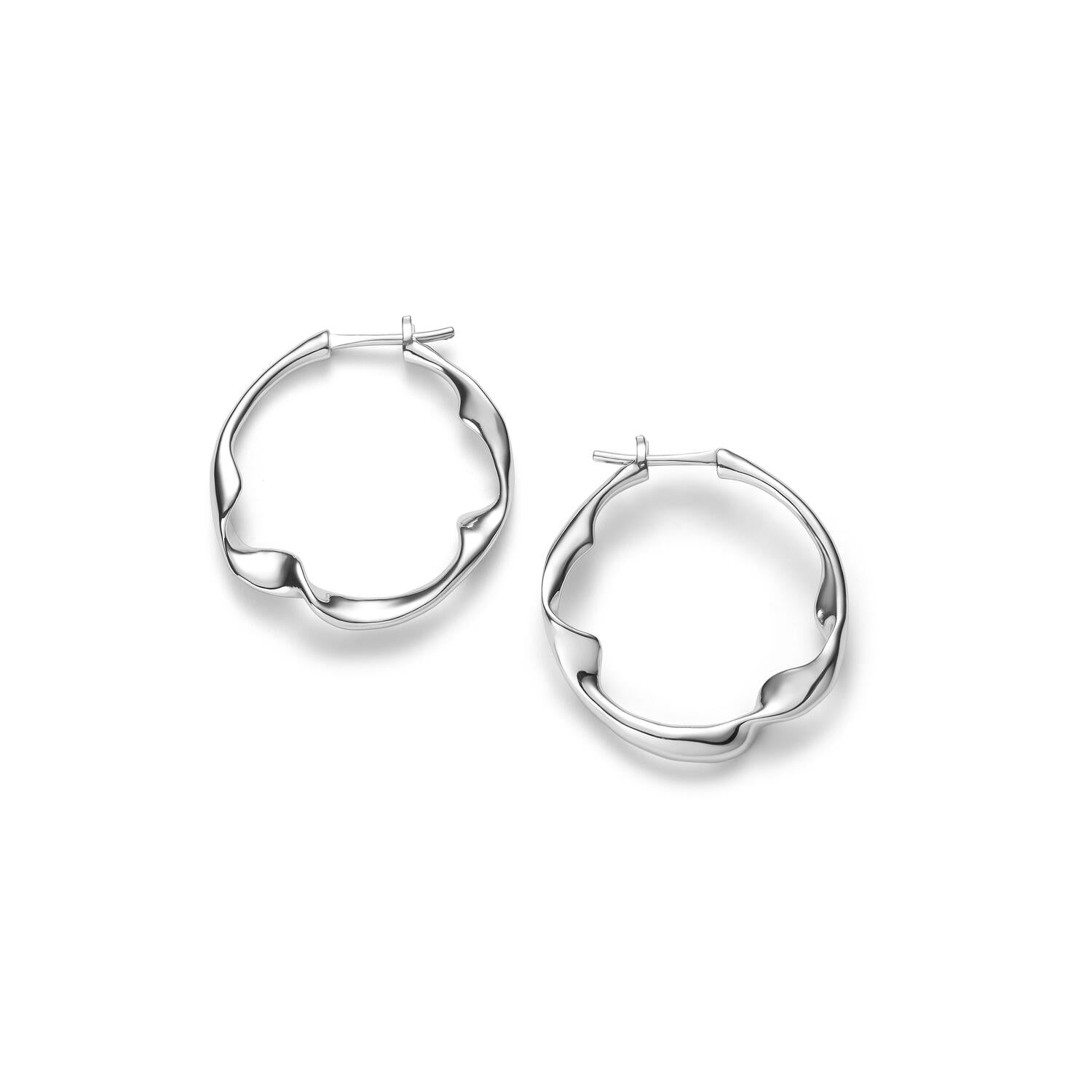 Drift hoops, Ø2,2 cm – Sølvfarvet