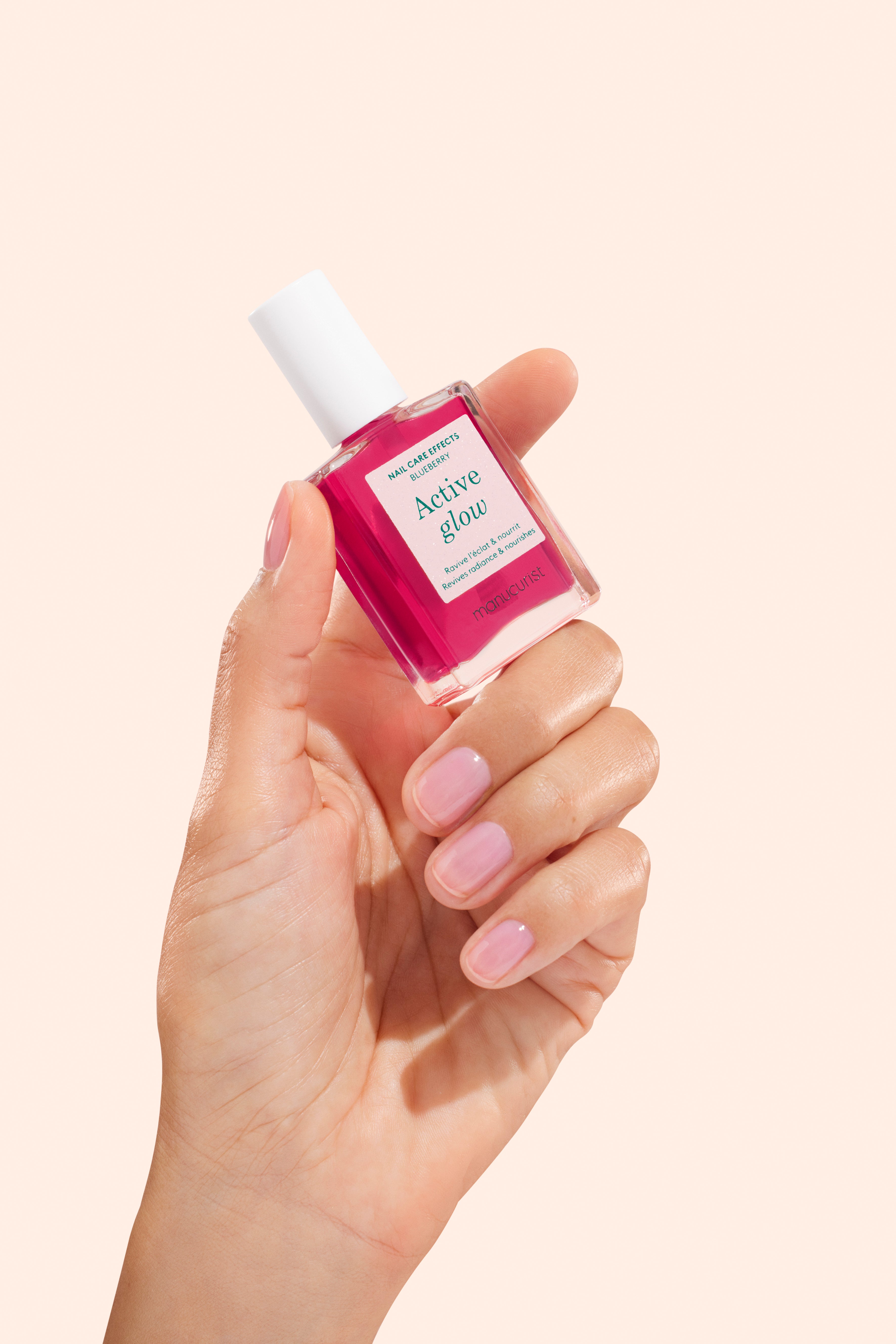 Active Glow neglelak - Blueberry