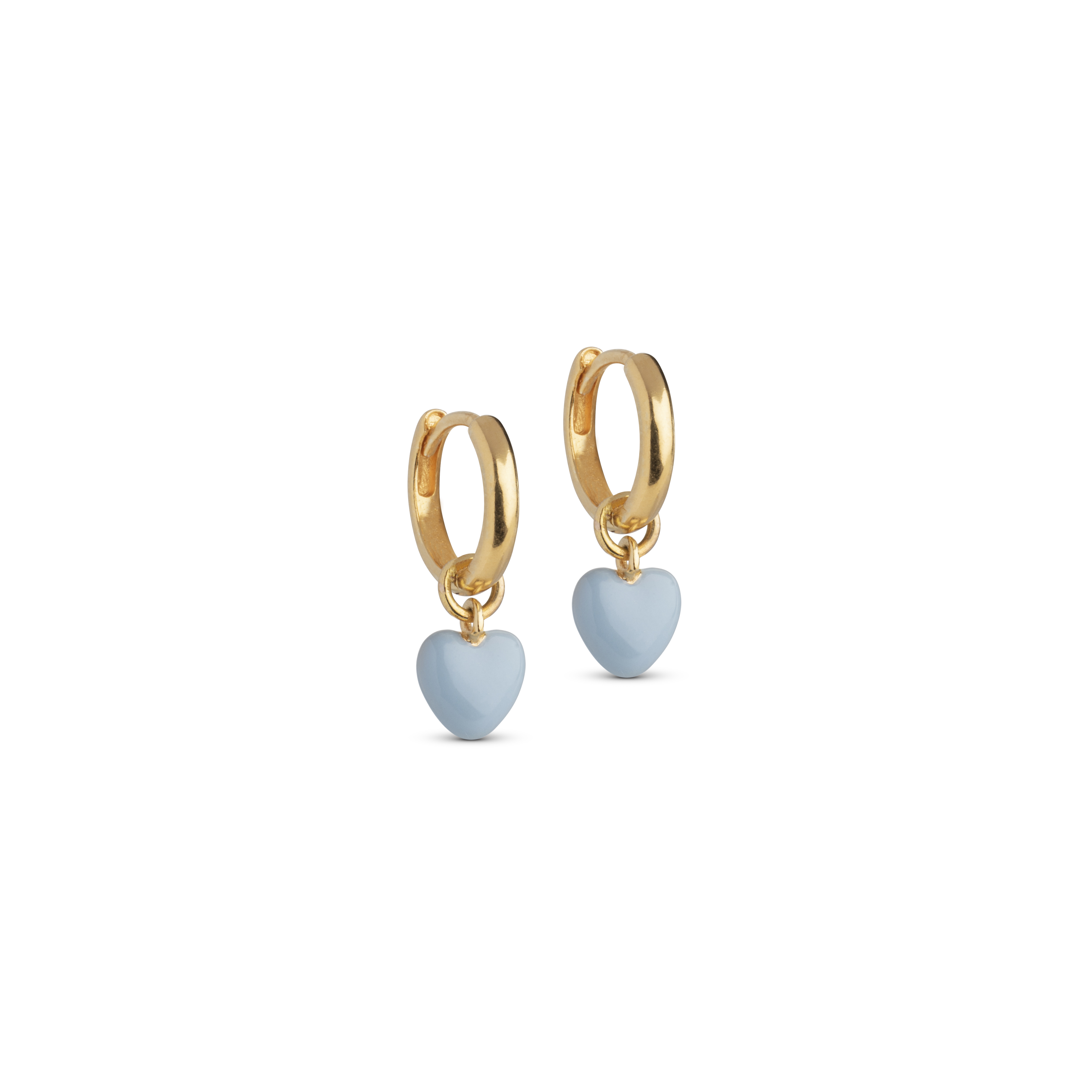 Amore hoops - Steel Blue