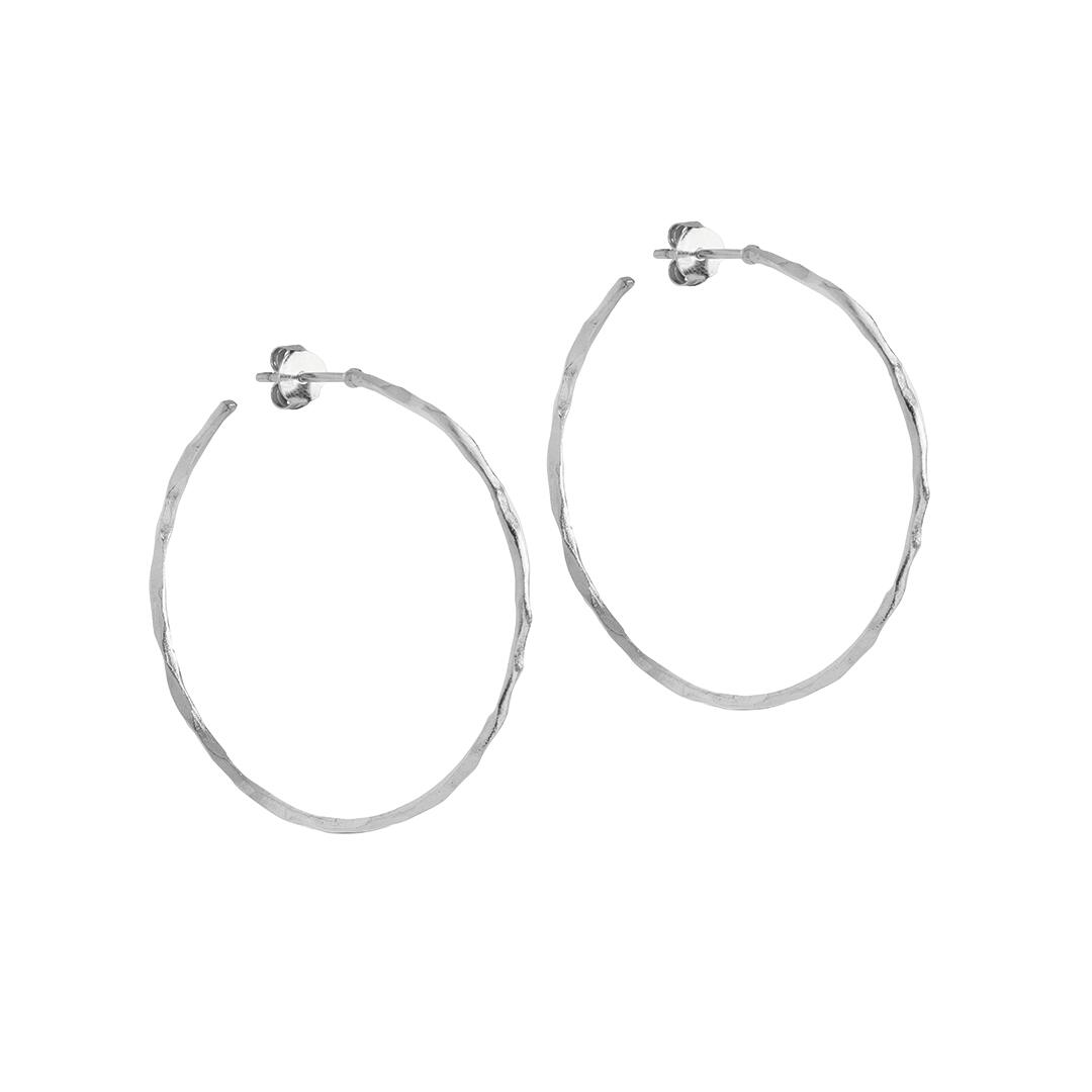 Organic Arena hoops, Large - sølv