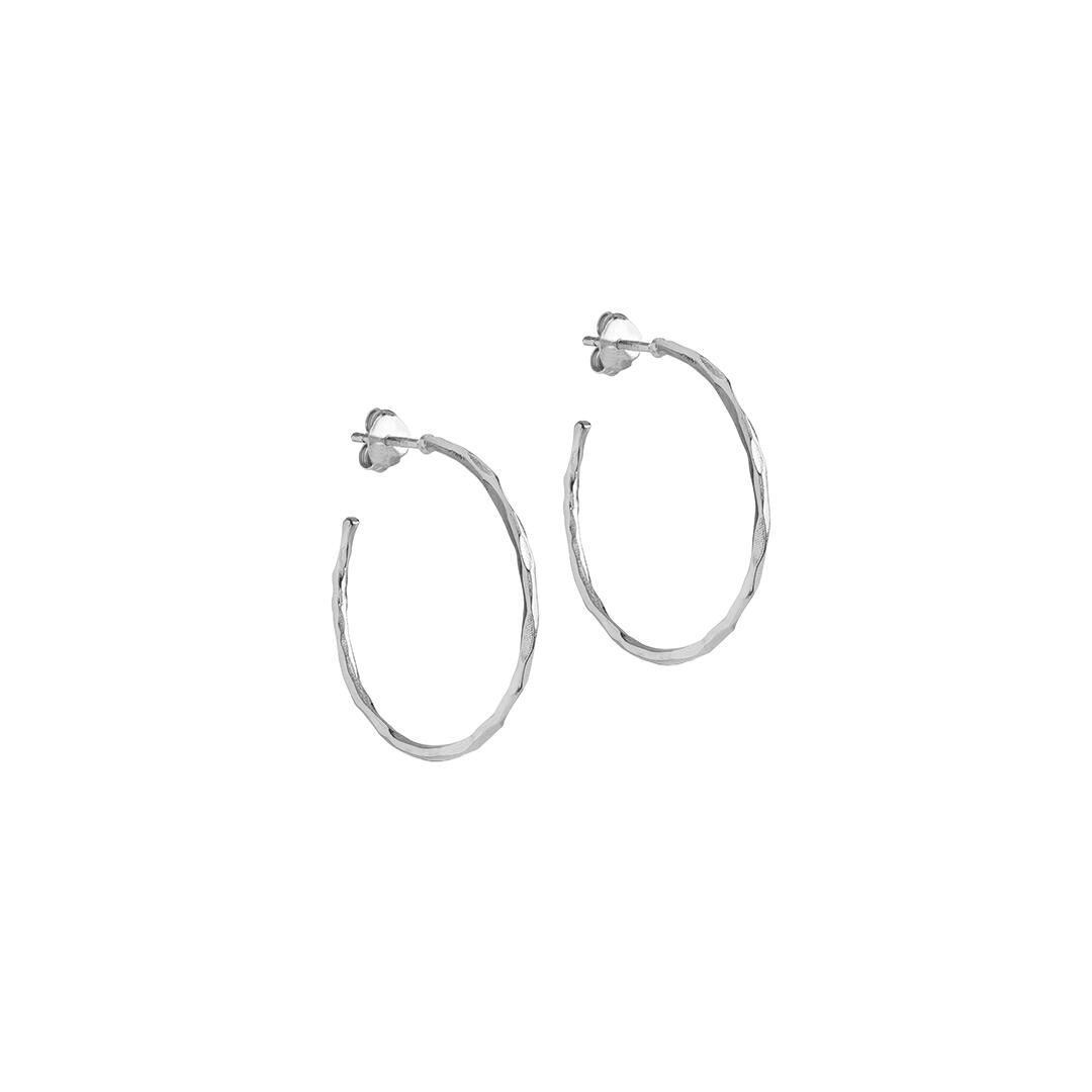Organic Arena hoops, Medium - sølv