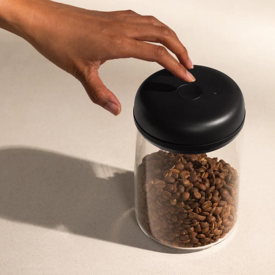 Electric Atmos Vacuum kaffebeholder, Clear Glass - 1.2L