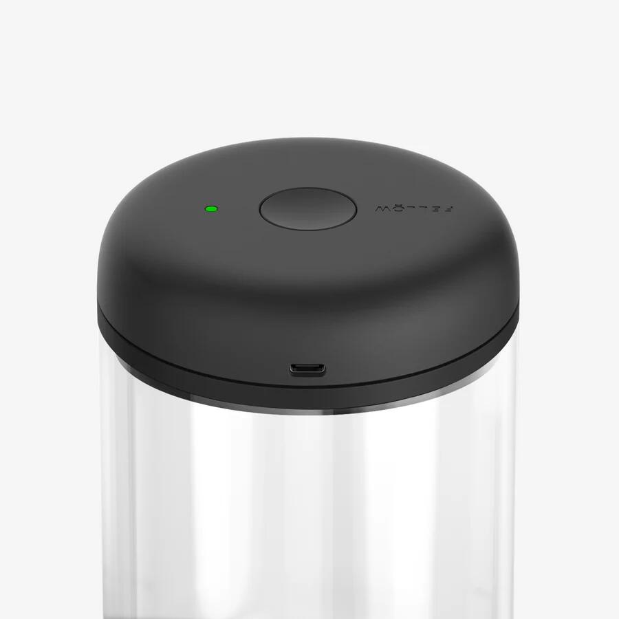 Electric Atmos Vacuum kaffebeholder, Clear Glass - 1.2L