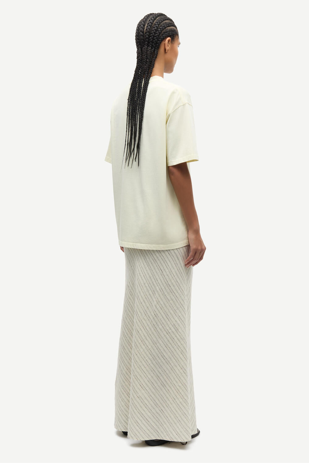 Eira t-shirt - Ethereal Green Pigment