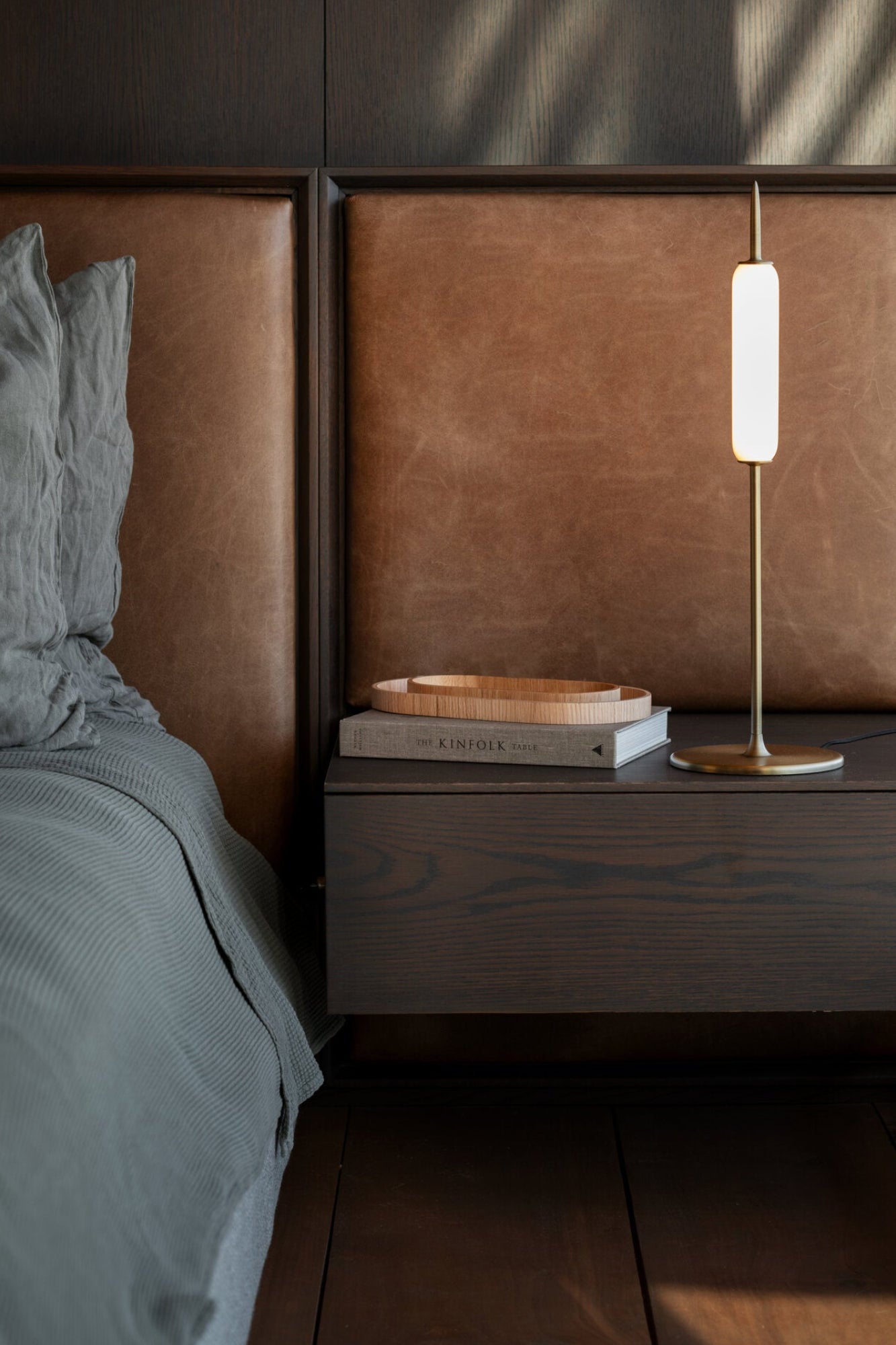 Wood bakke, medium – Oak