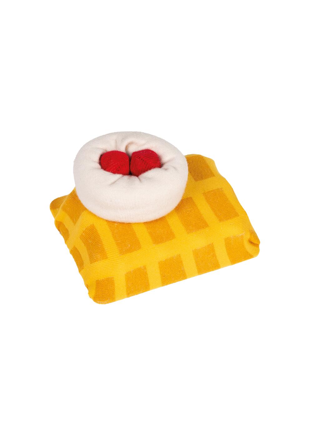 Sweet Waffle strømper - brun