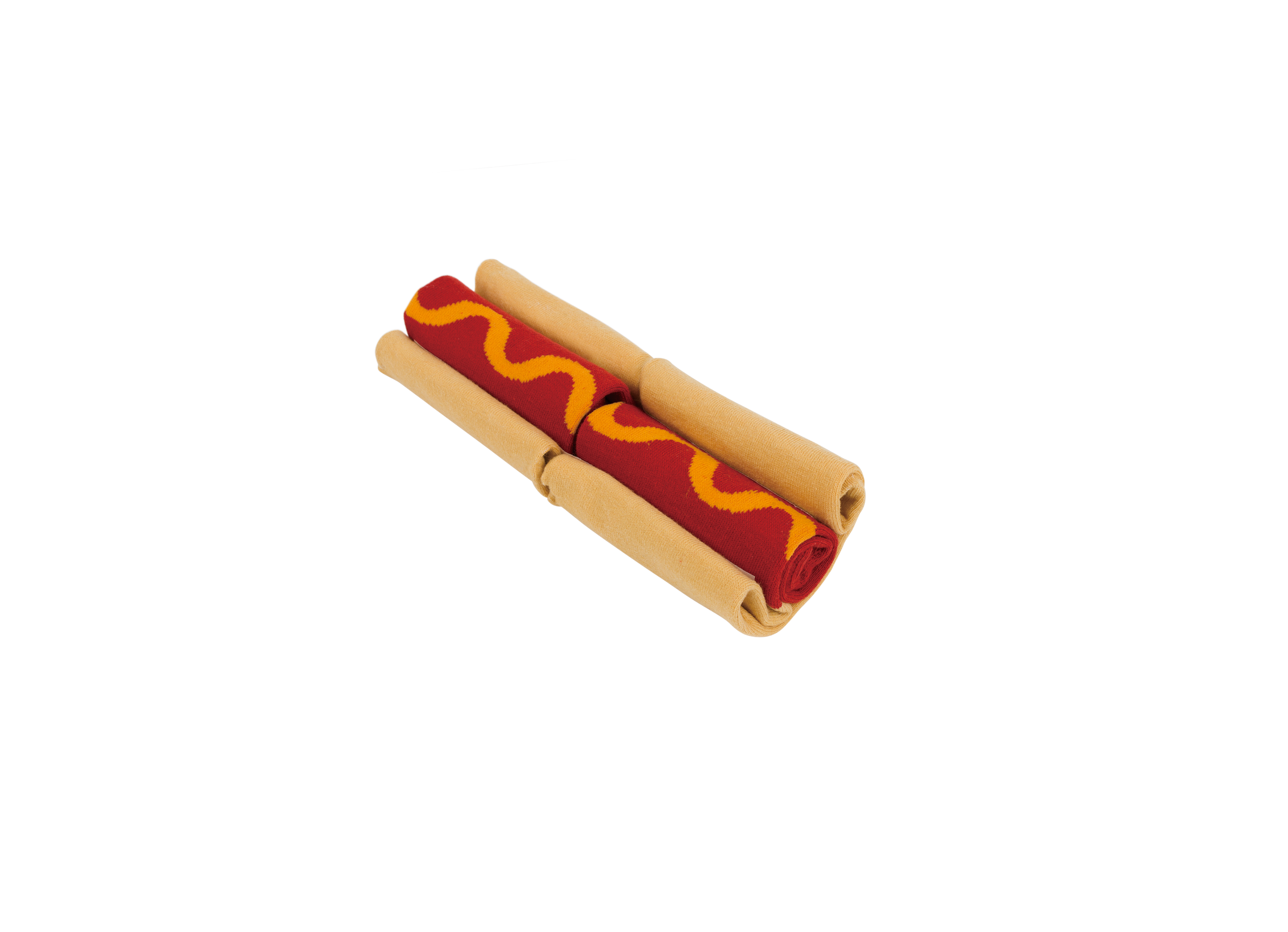 Hot Dog strømper - rød