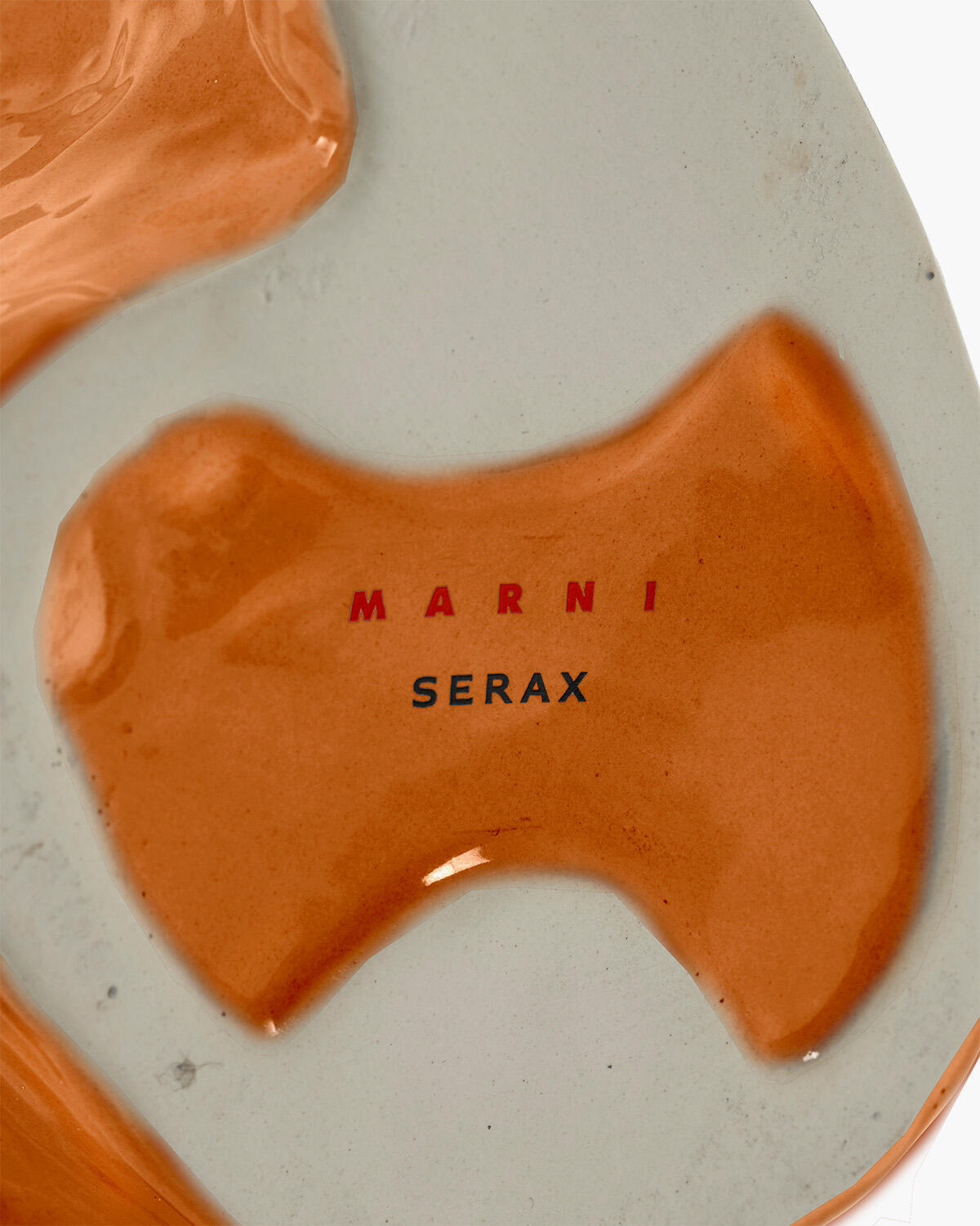 x Marni ugle vase, S - Orange after midnight