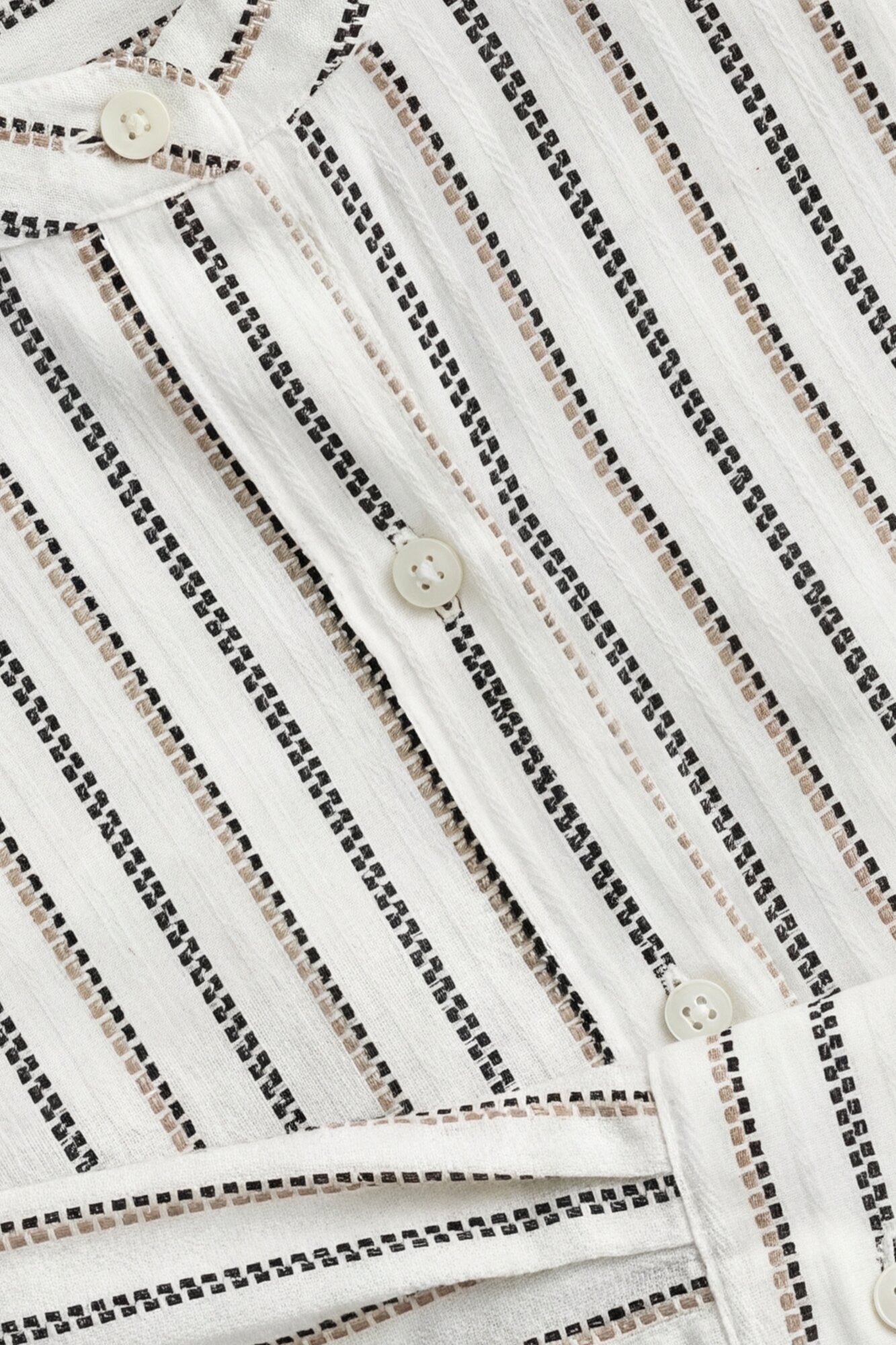 Edgar skjorte - 184 Striped Handloom