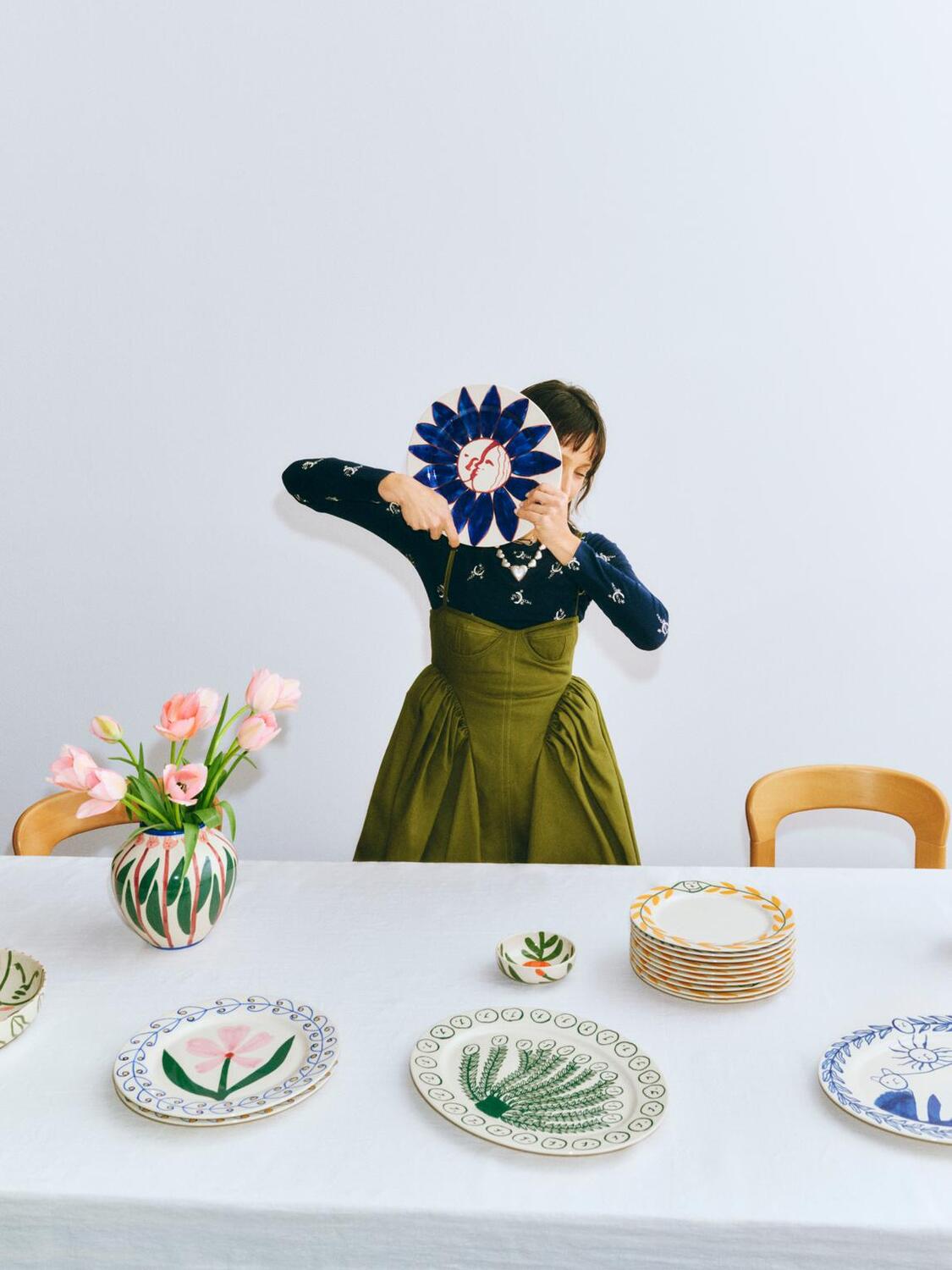 x Emma Kohlmann Antiquity tallerken - Ø28,5 cm.