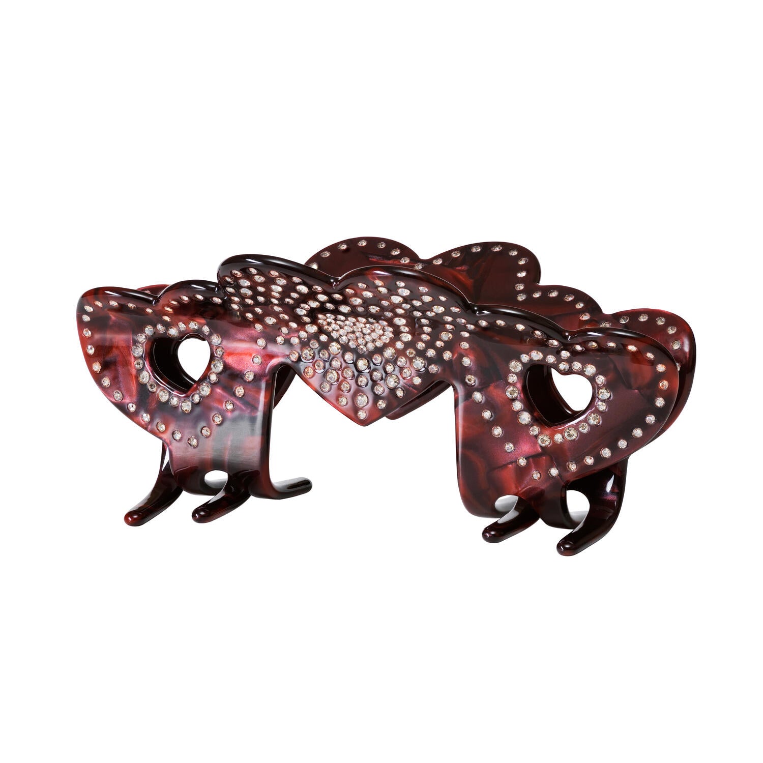 Esca hårklemme - Maroon