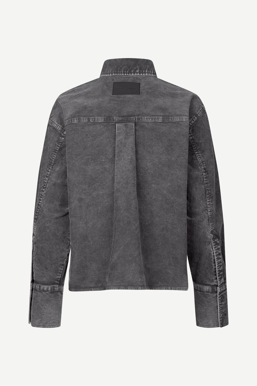 Sasofie patch pocket skjorte - Asphalt