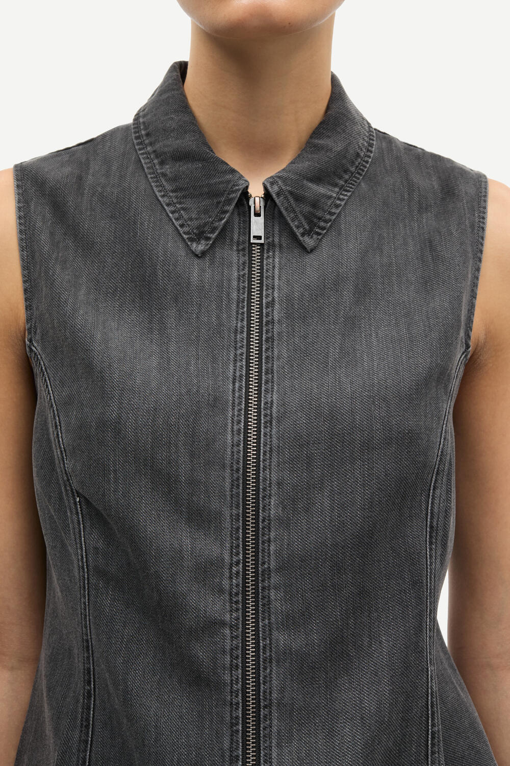 Saari top - Grey Cloud