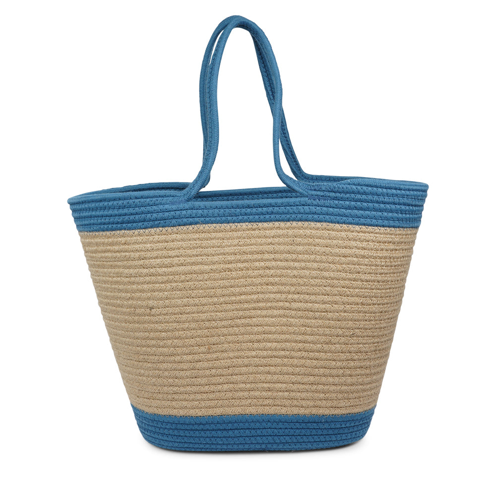Flamencos strandtaske, Large - Marine Blue