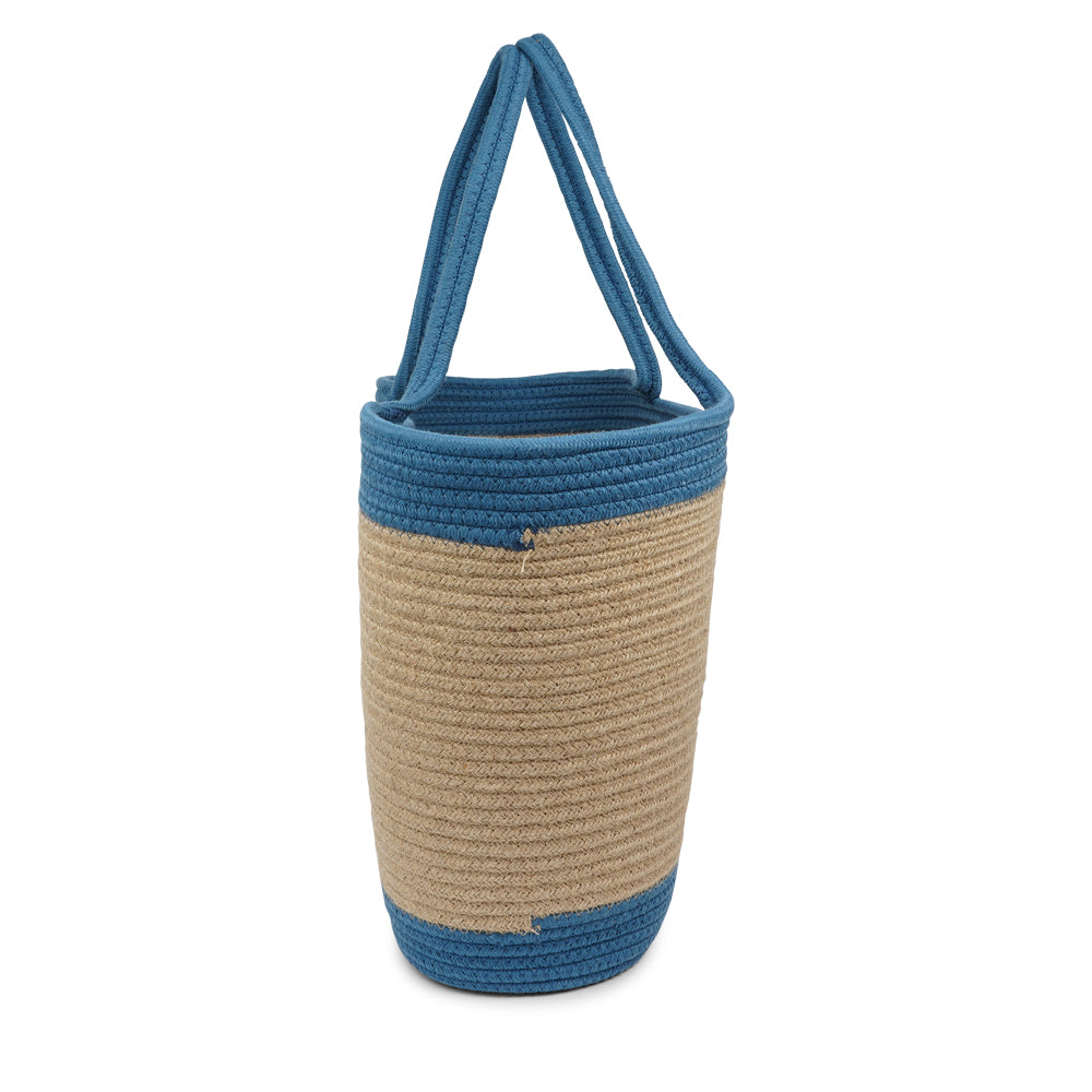 Flamencos strandtaske, Large - Marine Blue