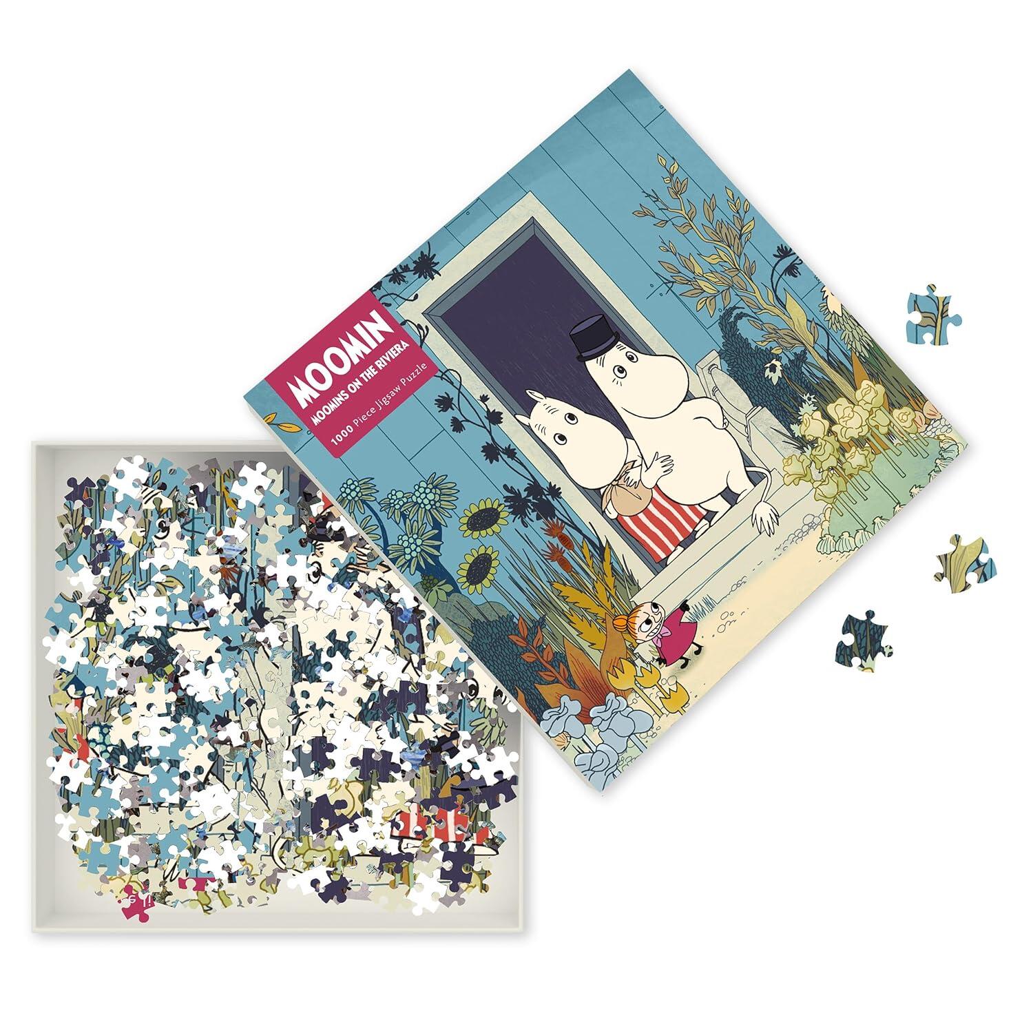 Moomins on the Riviera puslespil - 1000 brikker