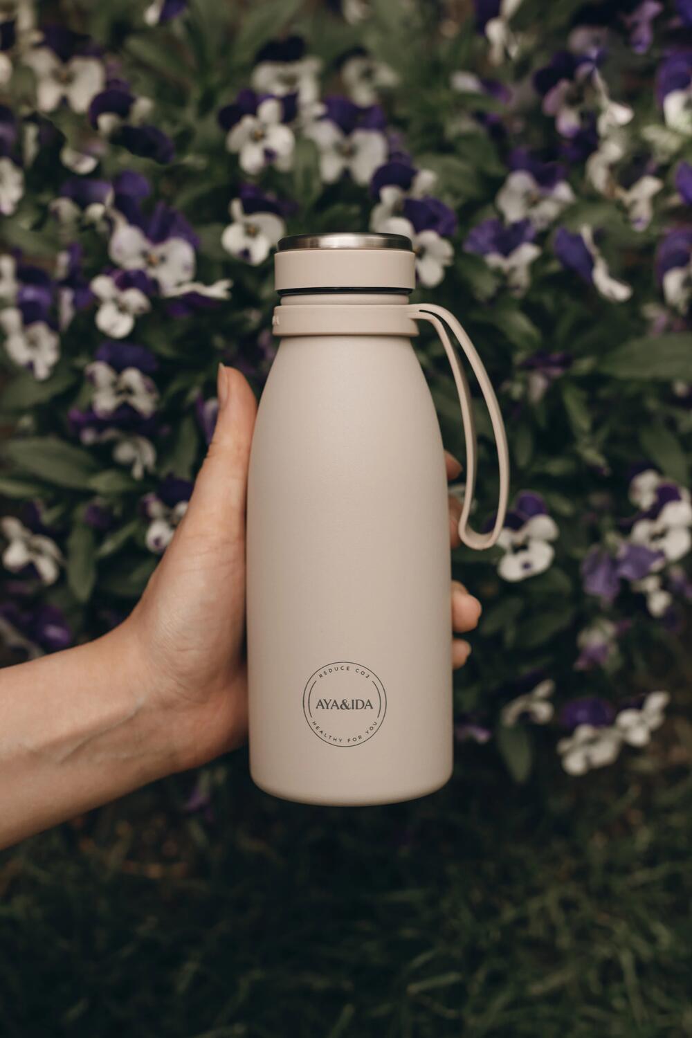 Thermo drikkeflaske - Soft Rose