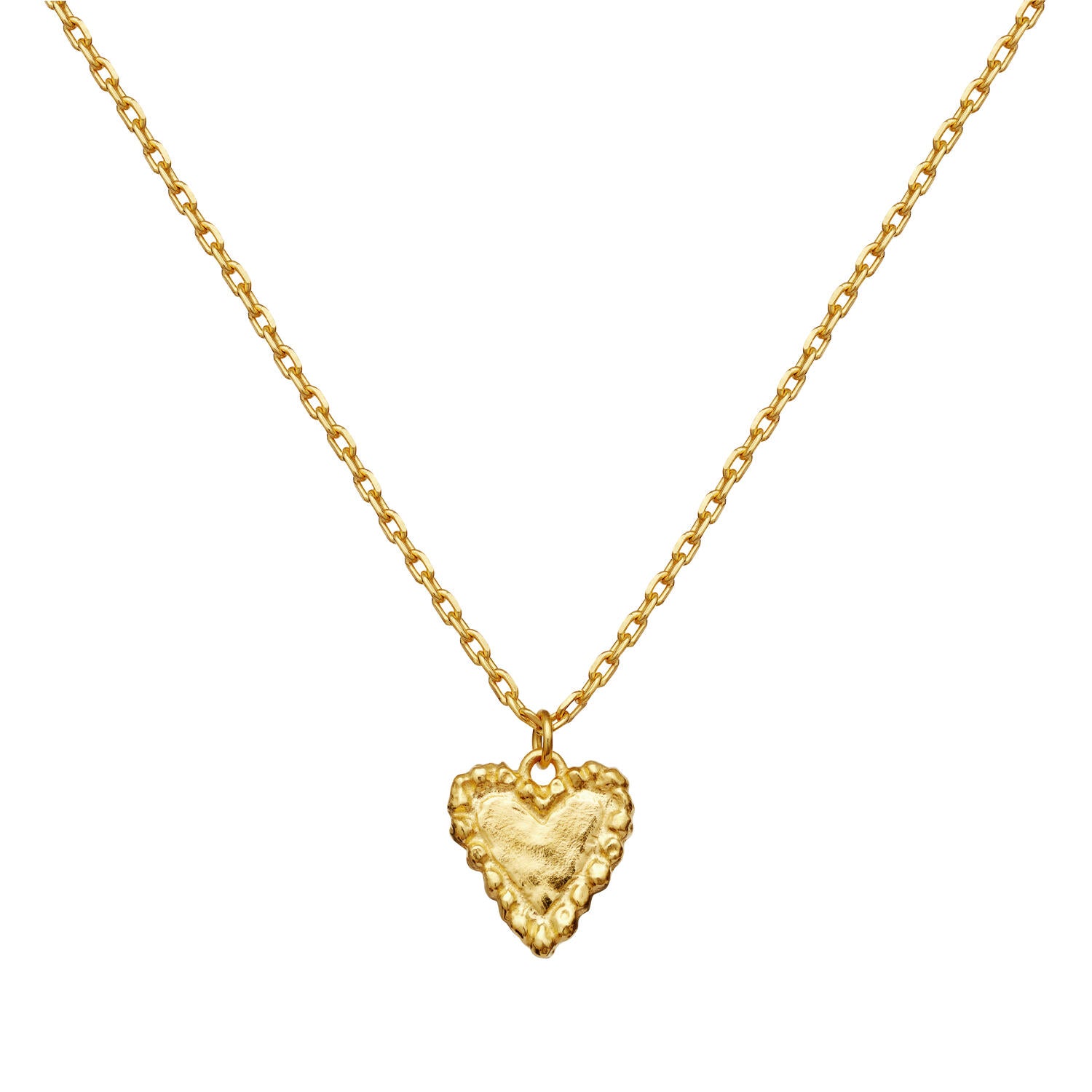 Fatale halskæde - forgyldt