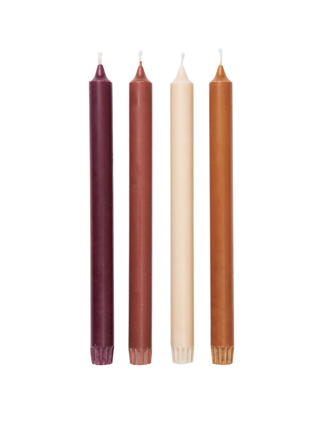 Pure kronelys, 4 stk – Roseate Blend