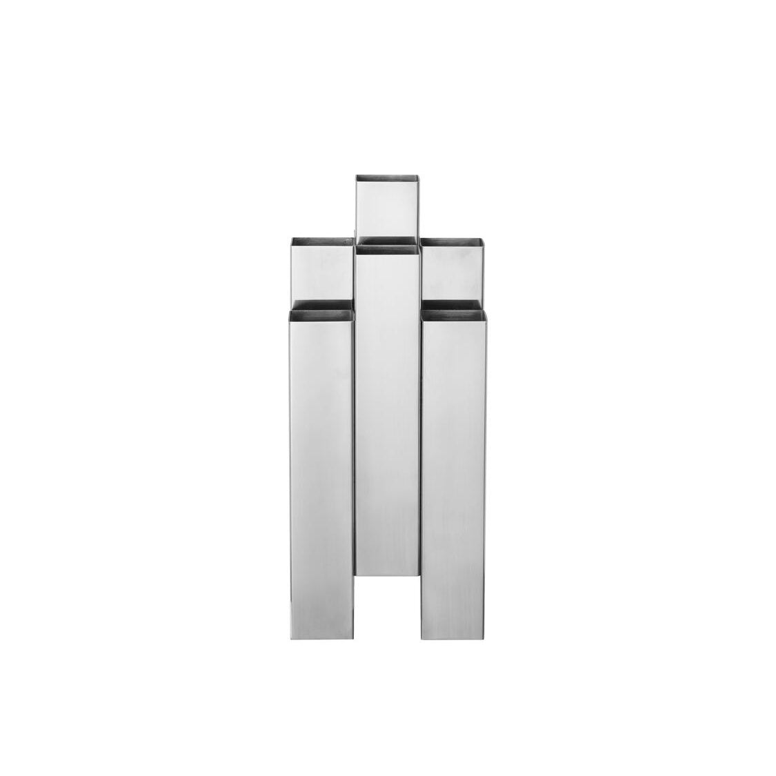 Tessera vase, H28 cm - Mirror Polished