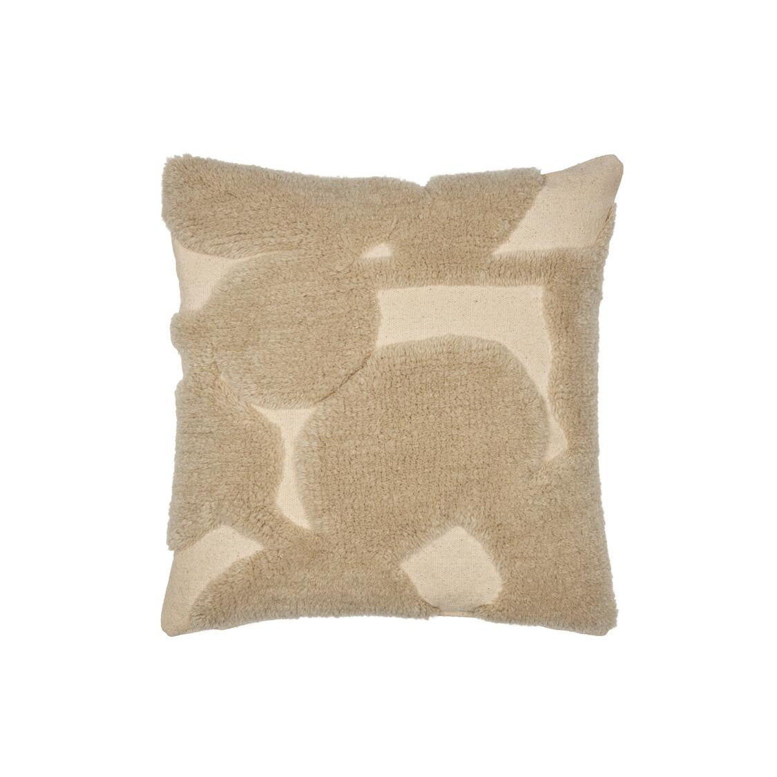 Cilla Tufted pude, 50x50 cm - Off-white/Parchment