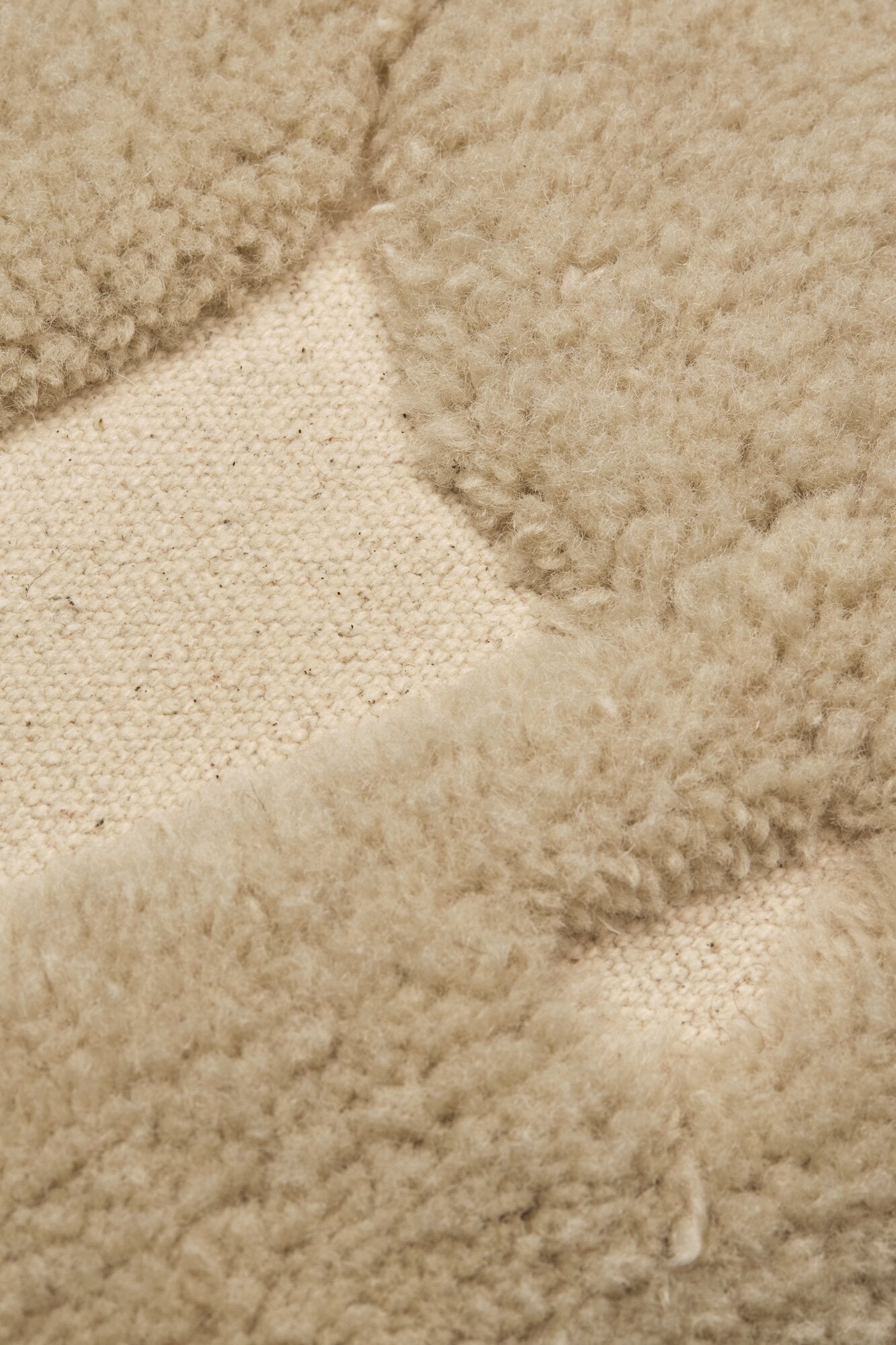 Cilla Tufted pude, 50x50 cm - Off-white/Parchment