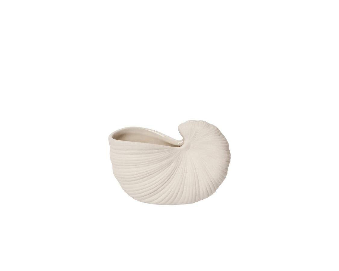 Shell pot, B11 - Off-white