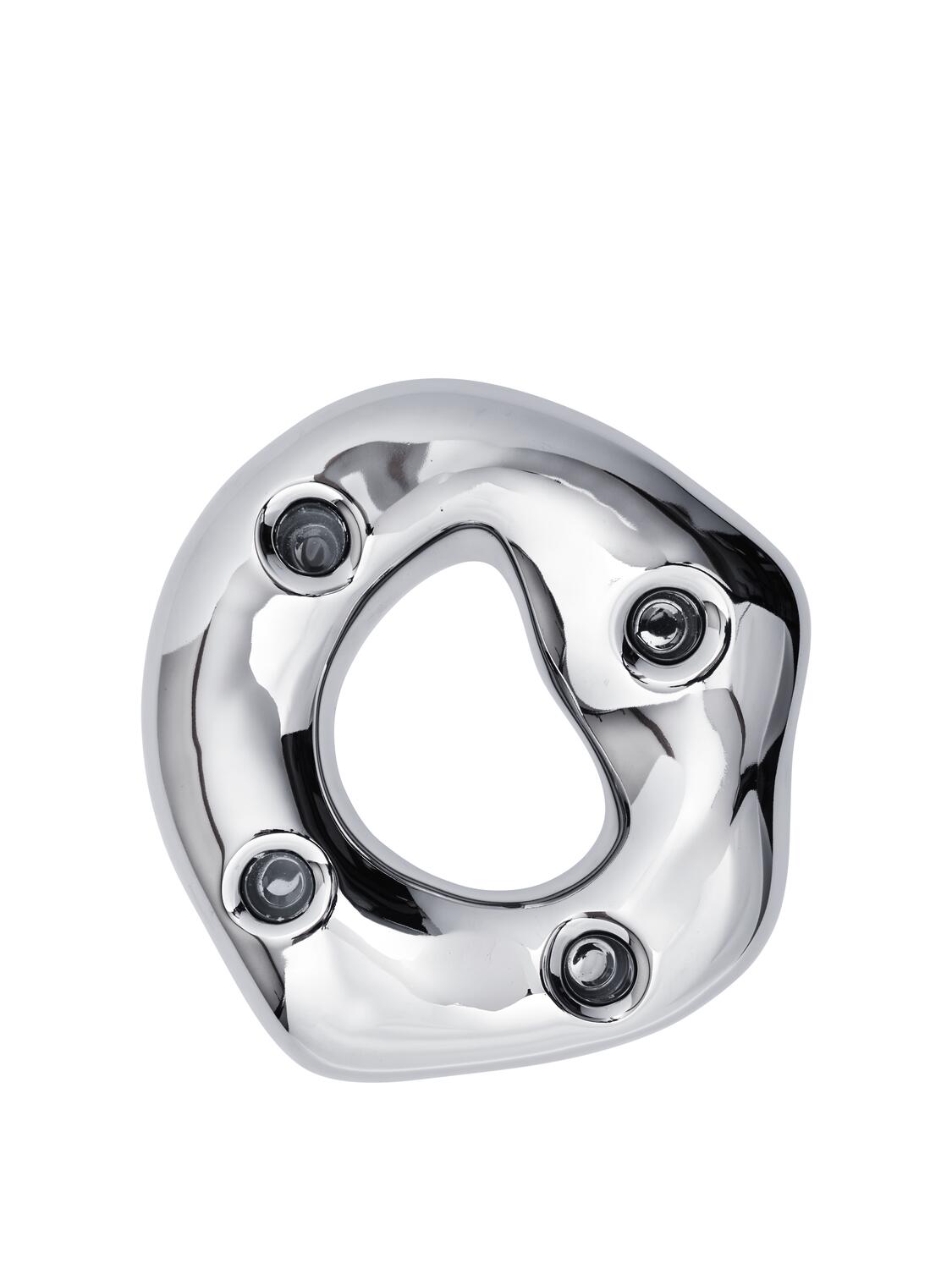 Bellure Ring adventsstage – sølvfarvet