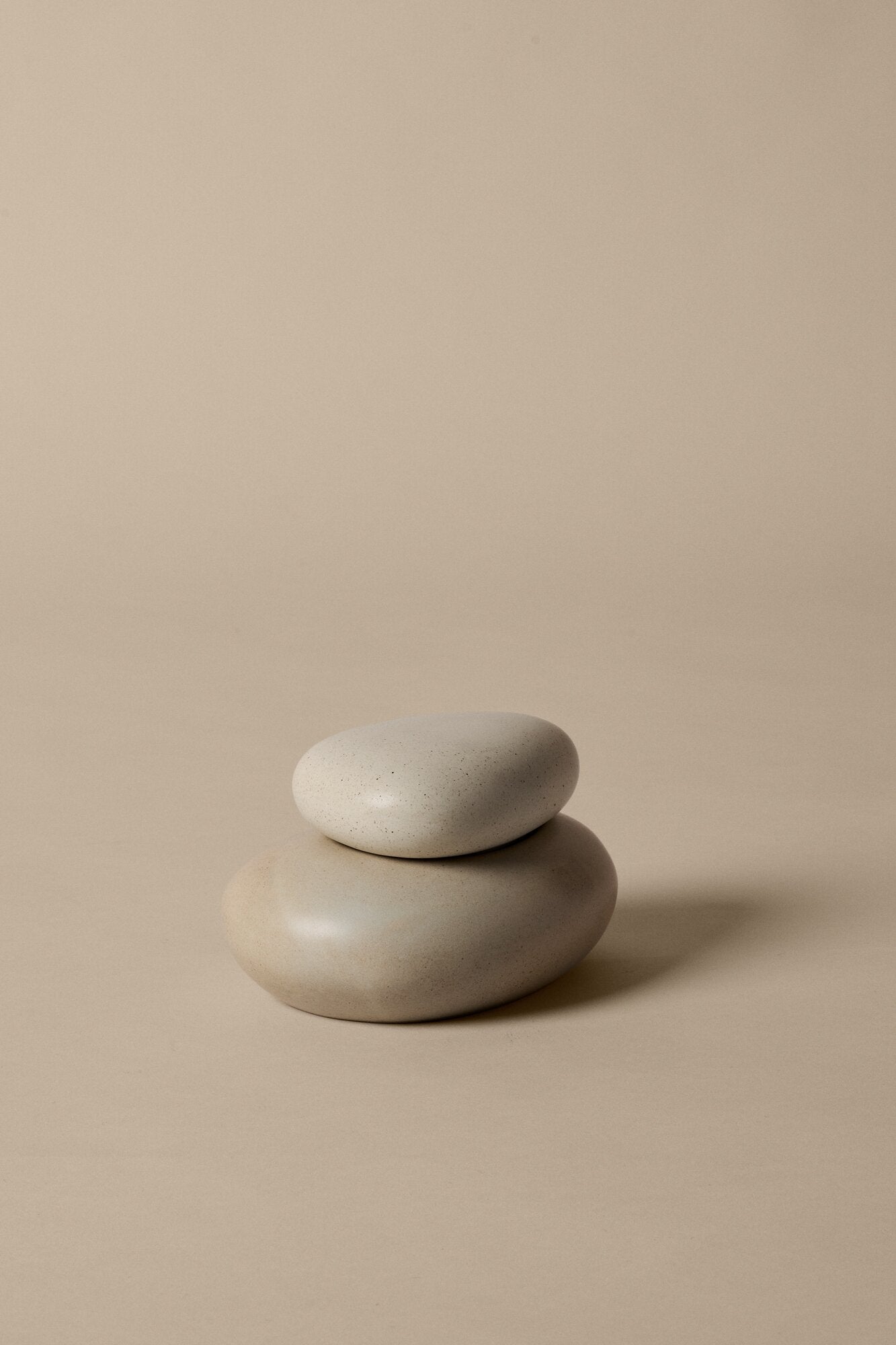 Pebble æske, Medium - Sand/Cream