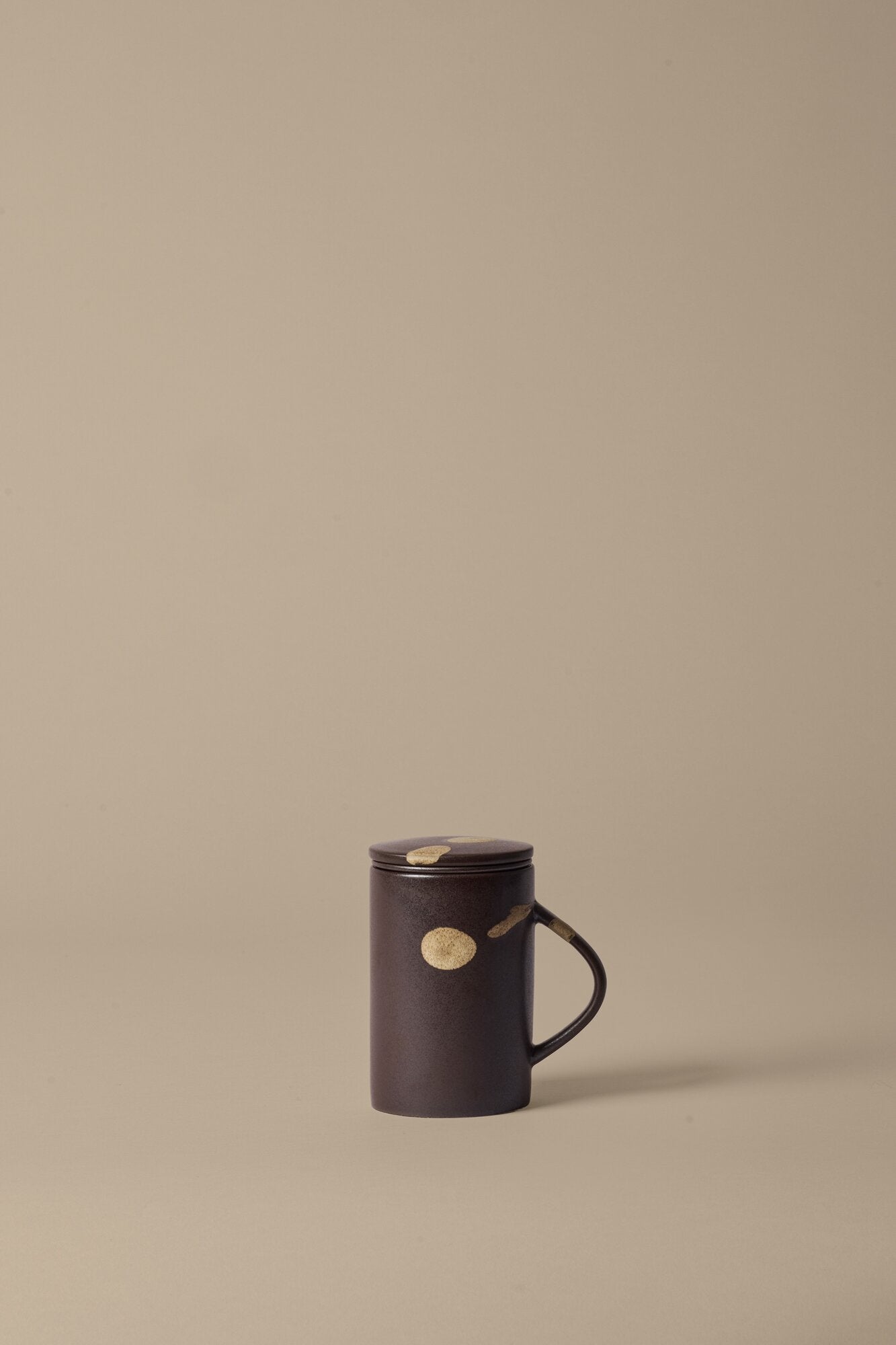 Koyo tekrus med teinfusersæt - Dark Brown/Buff