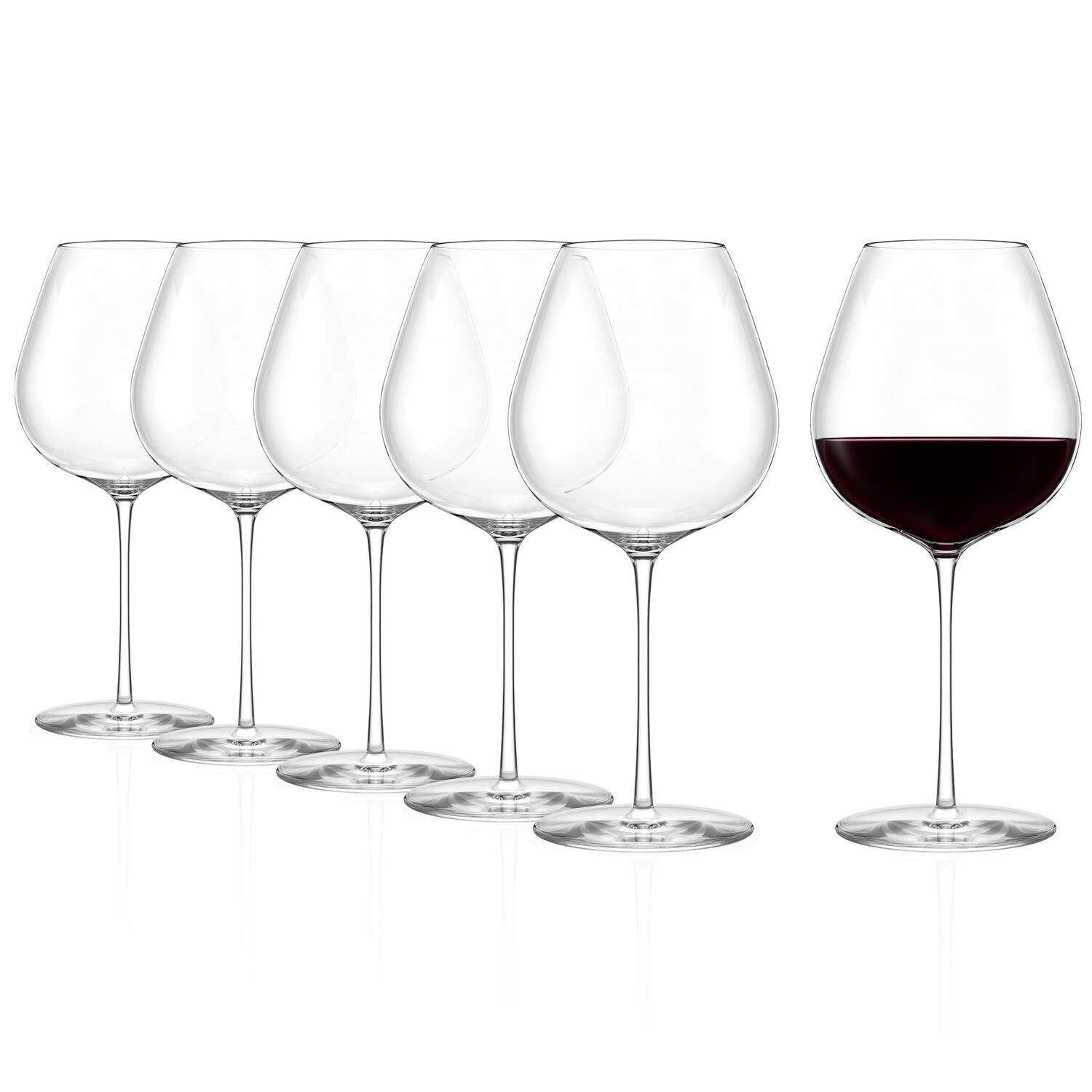 Fino bourgogneglas, 805 ml - klar, 6 stk
