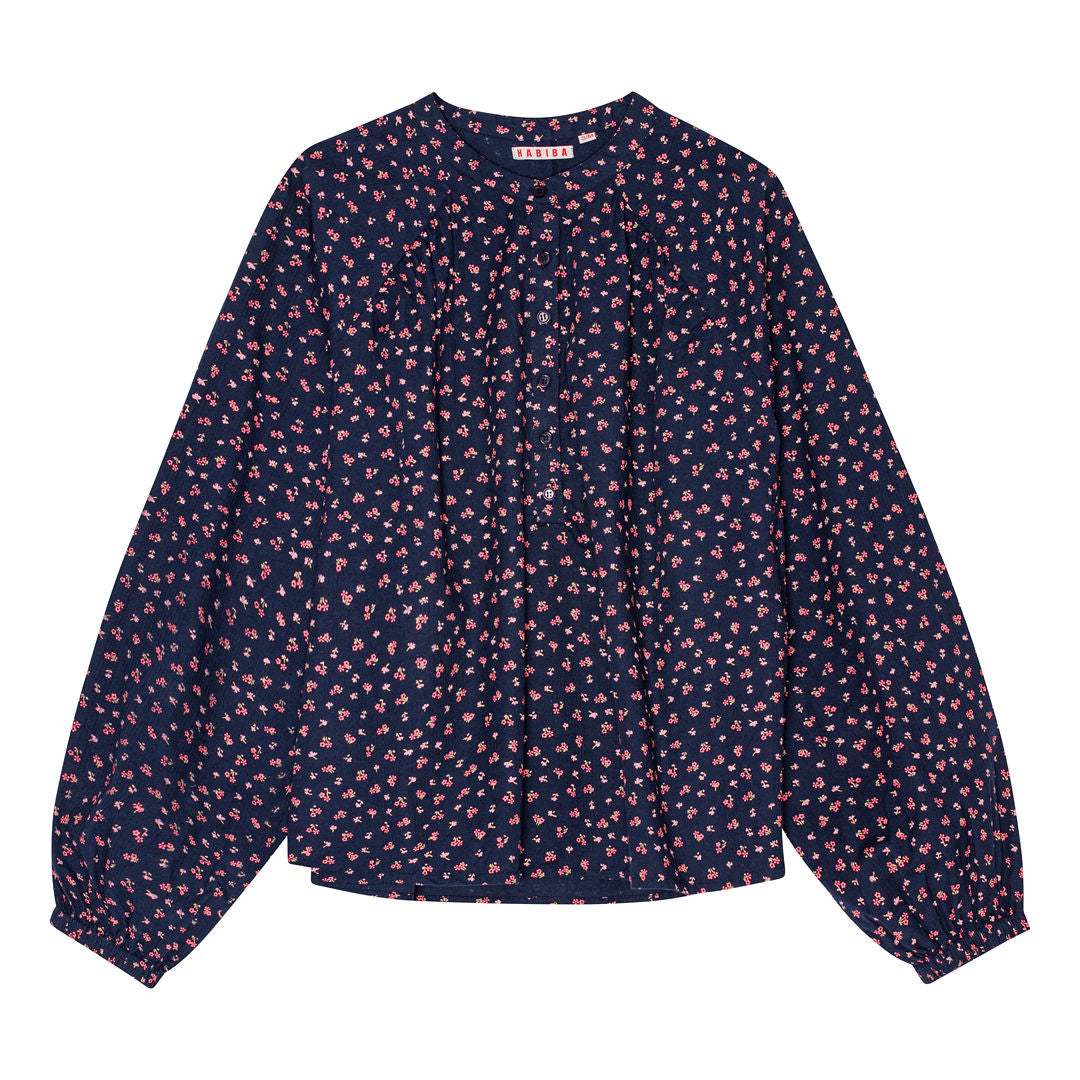 Fleur natskjorte - Indigo