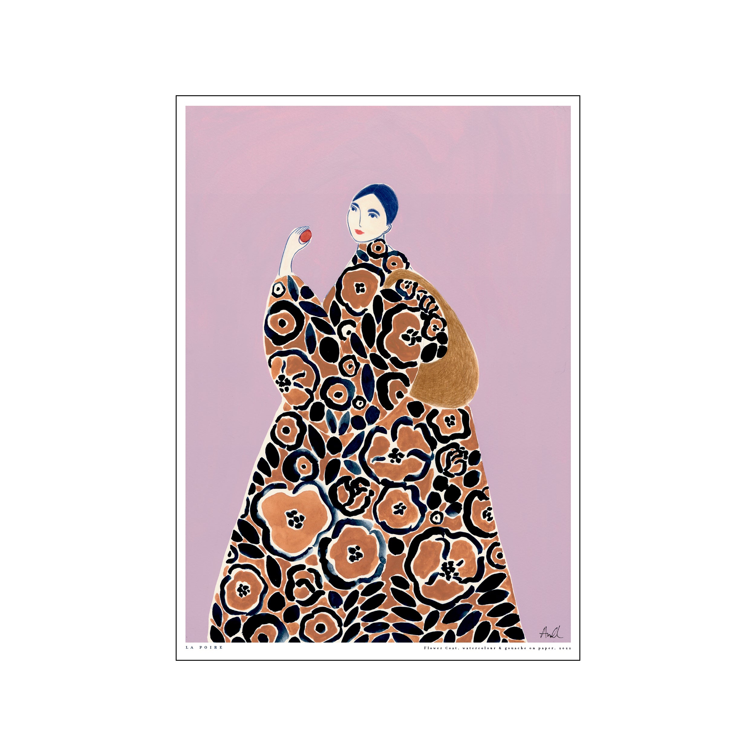 Flower Coat plakat