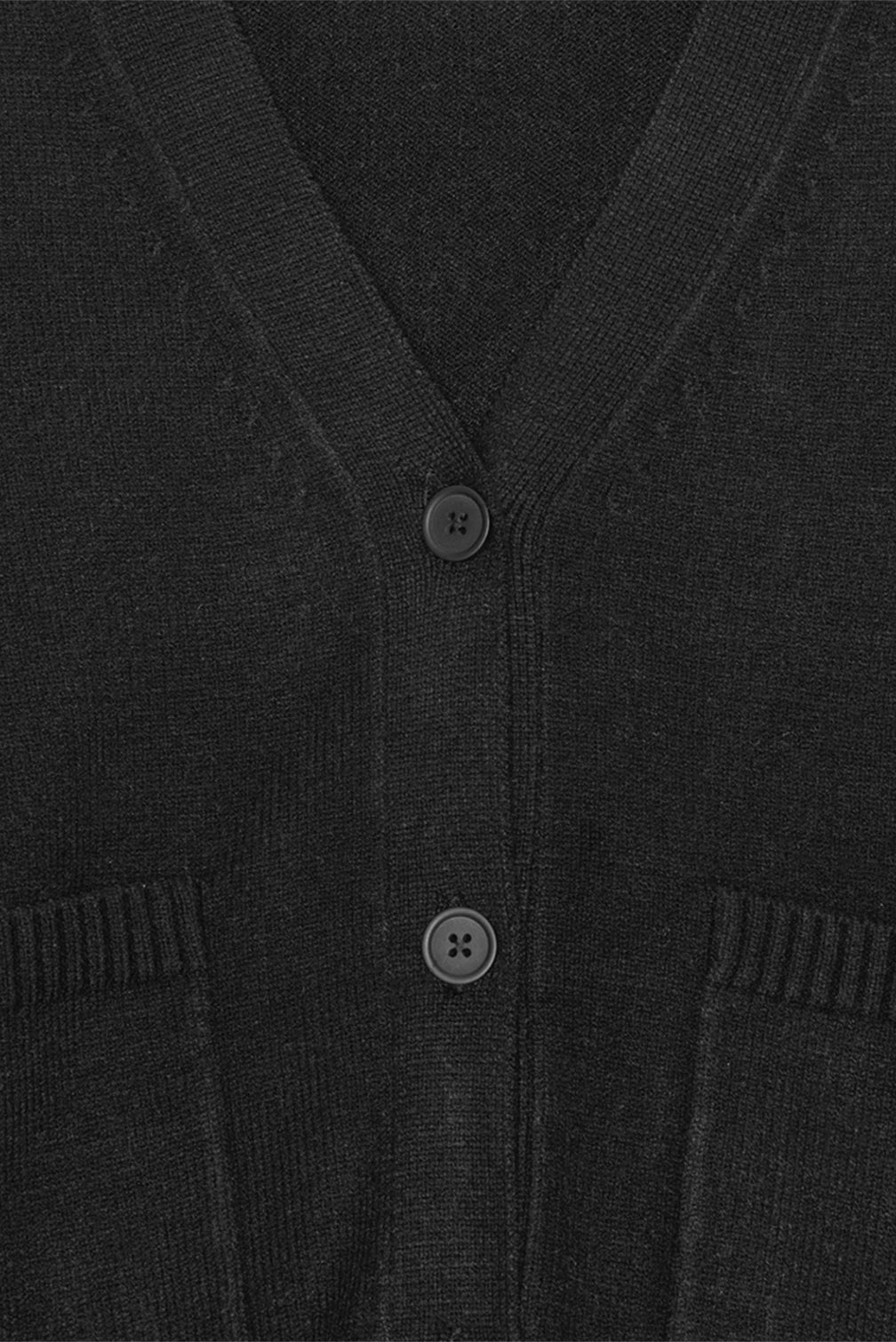 Forrest strik cardigan - sort