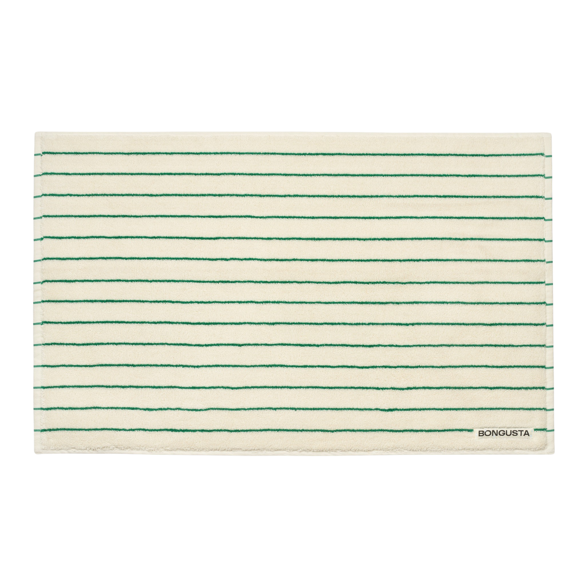 Naram bademåtte - Pure White & Grass