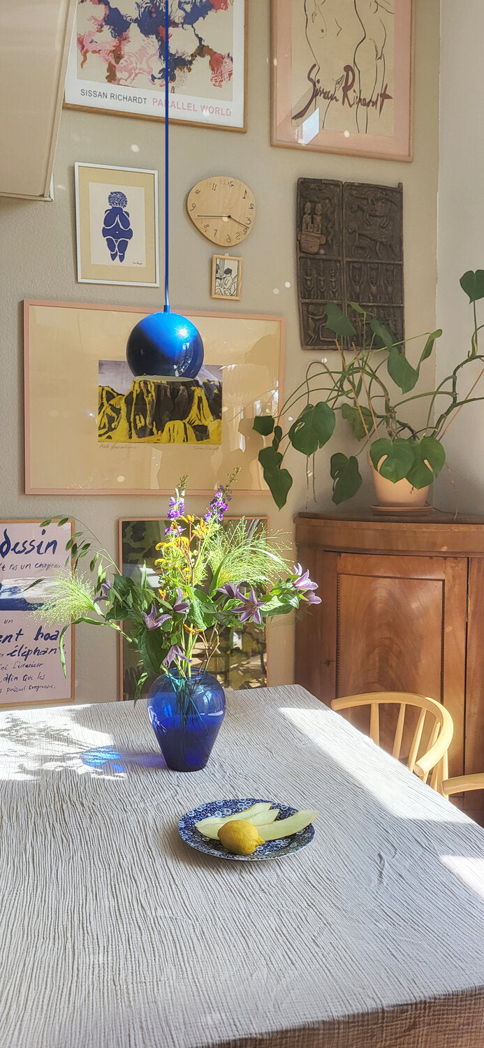 Limited Ball Pendel lampe, Ø18 - Blazed Blue