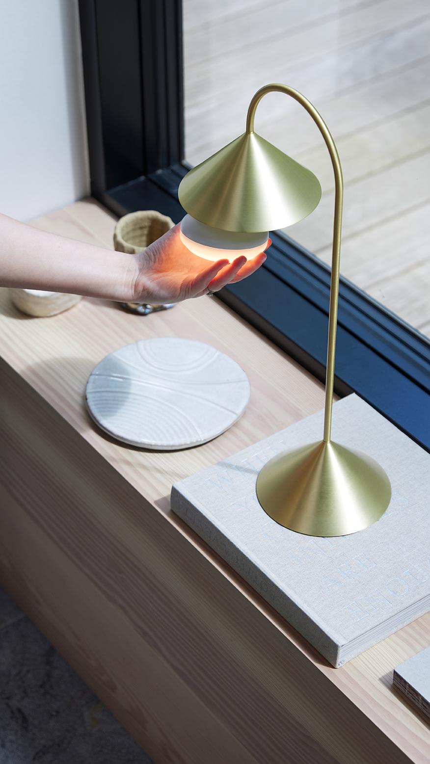 Grasp Portable lampe, messing - H47