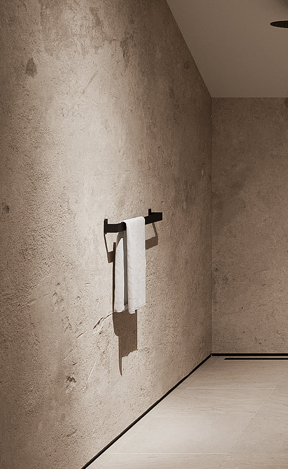 Håndklædeholder - sort