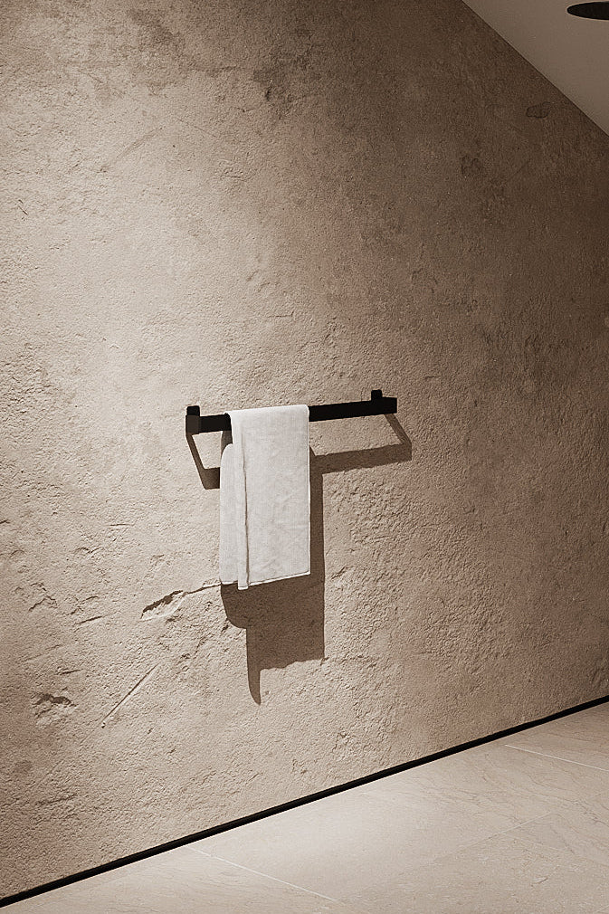 Håndklædeholder - sort