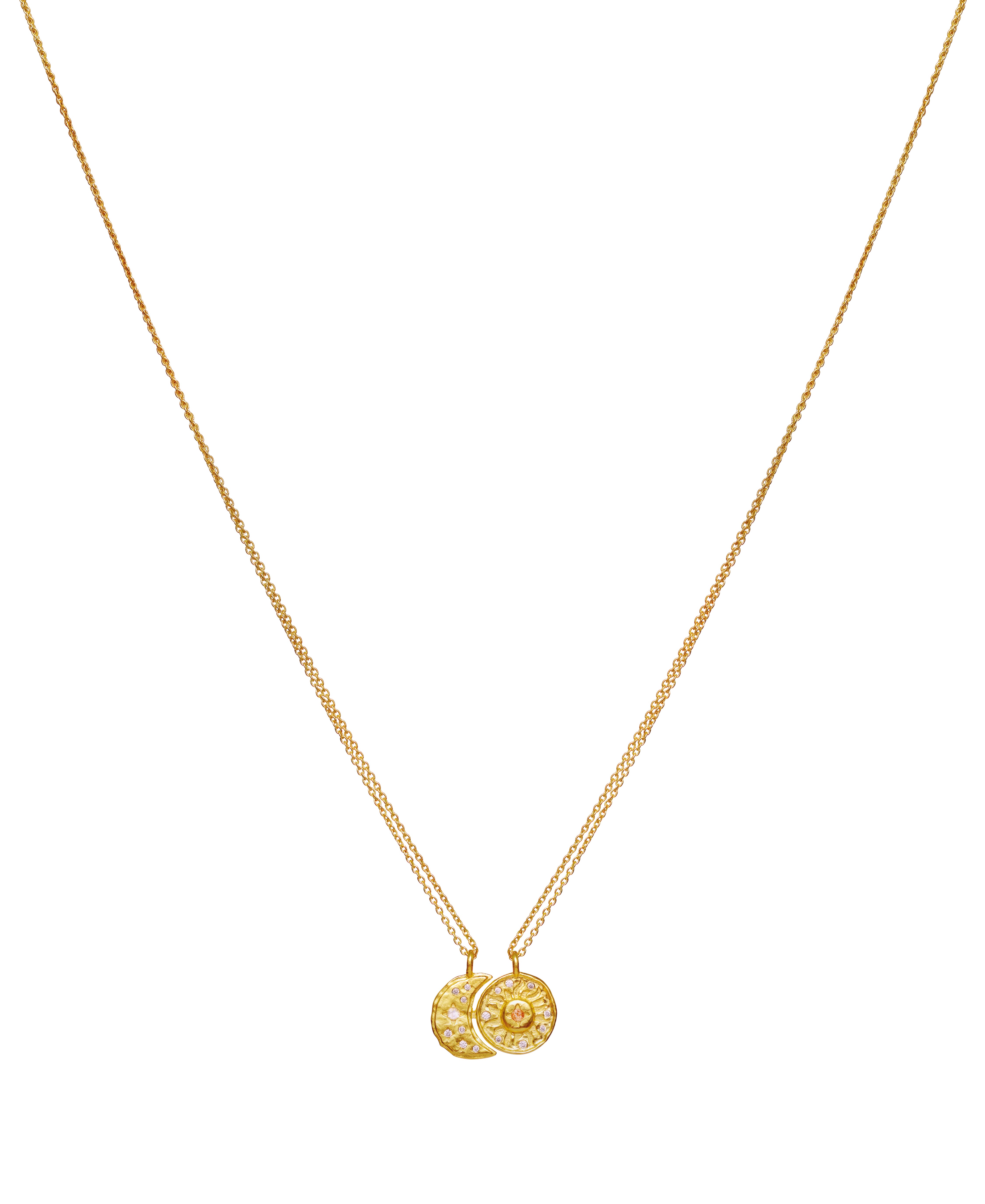 Friendship halskæde - forgyldt