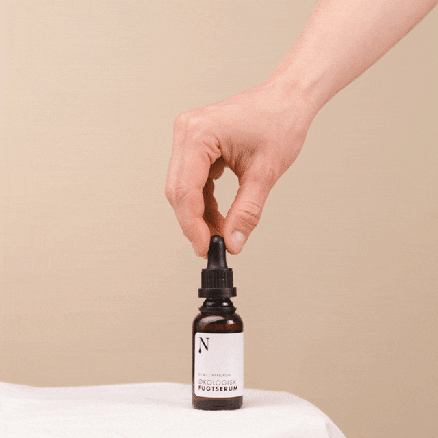 Økologisk fugtserum/hyaluronsyre - 30 ml.