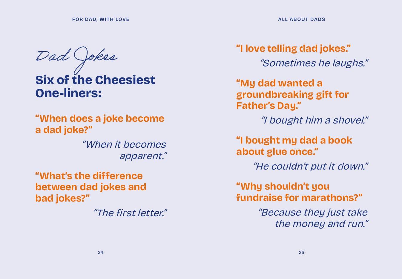 For Dad, With Love lommebog