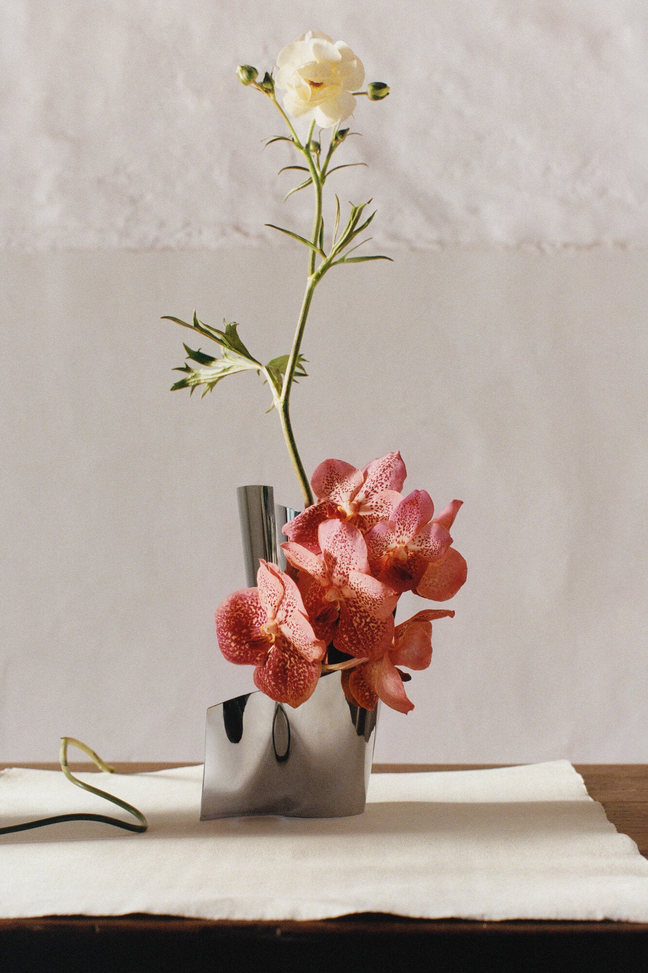 Fold vase, lille - Rustfrit Stål