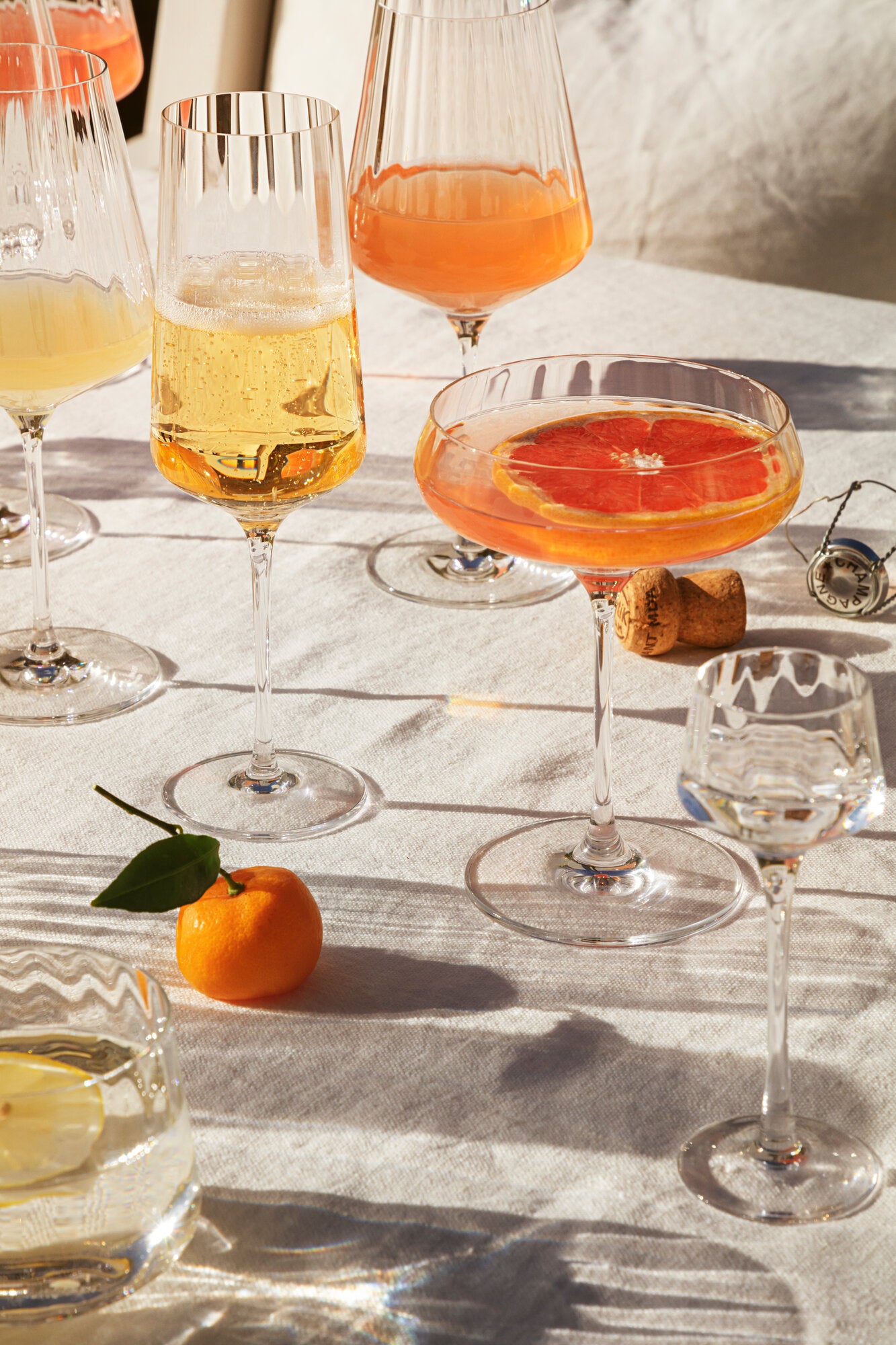 Bernadotte champagneglas, 27 cl. - 6 stk.