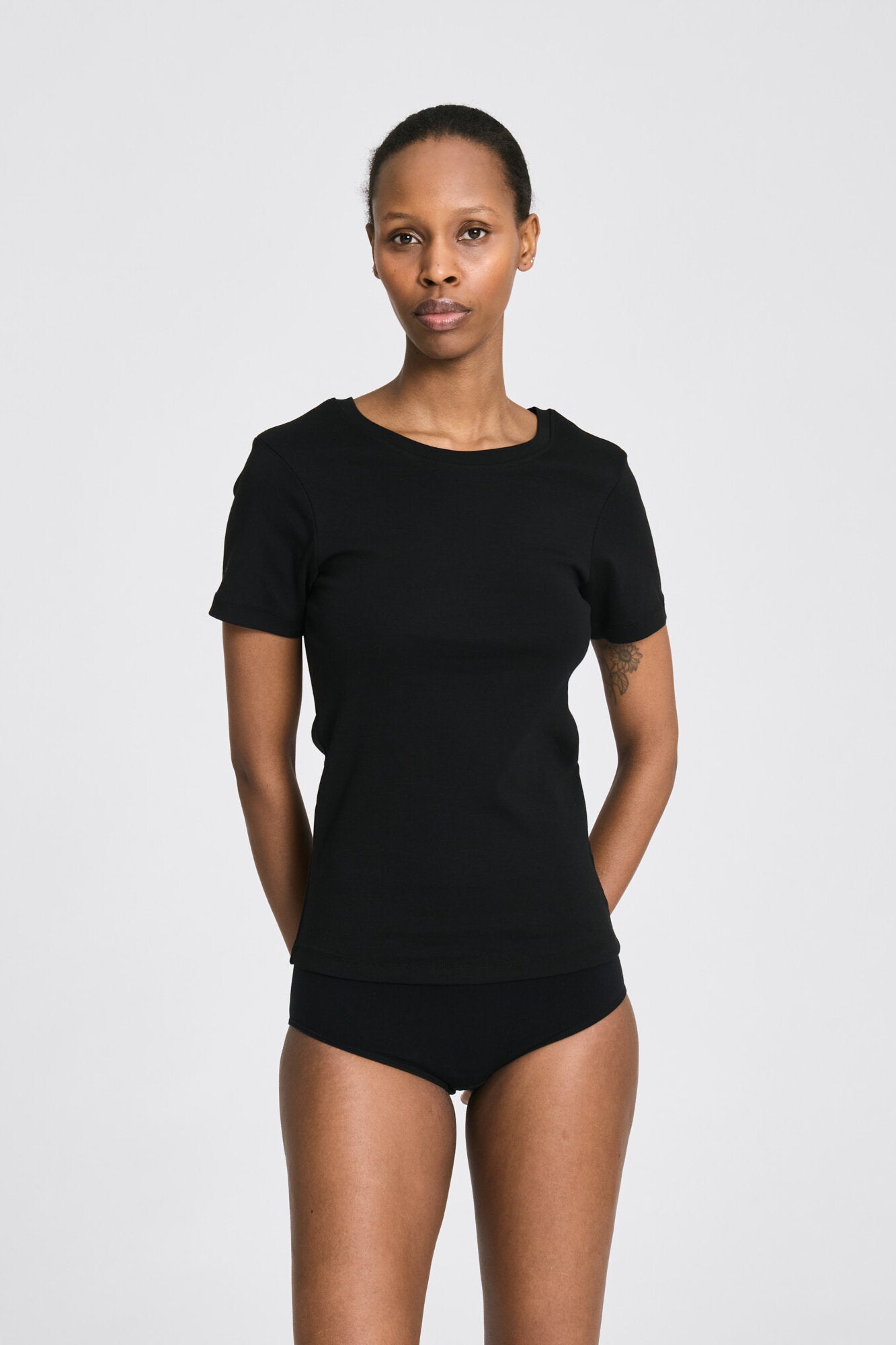 Trille Cotton t-shirt - sort