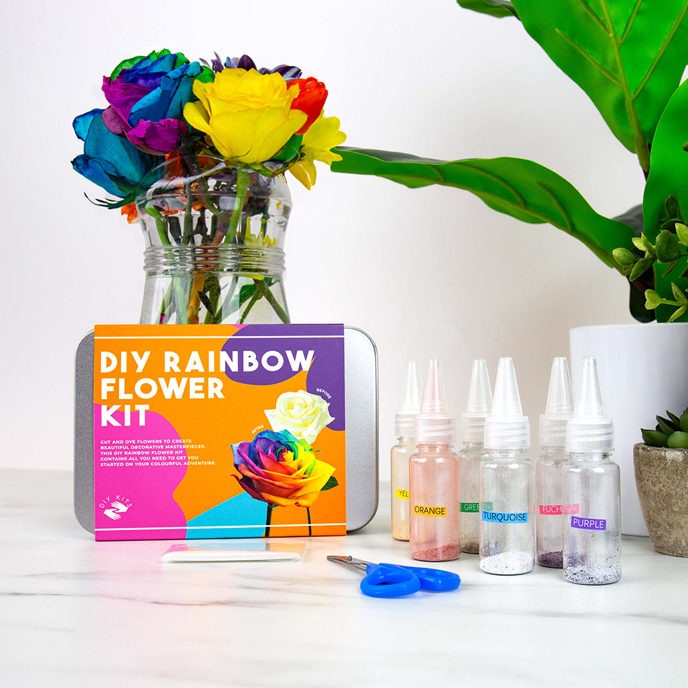 DIY Rainbow Flowers Kit