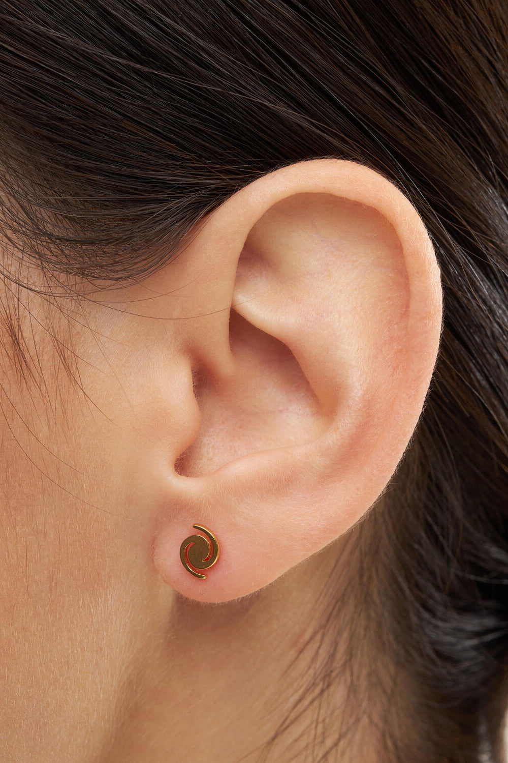 Galaxy ørestik - forgyldt