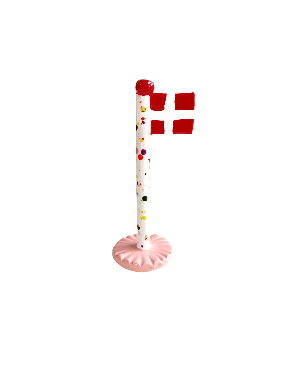 Keramik Flag, Blossom Rose - H23 cm.