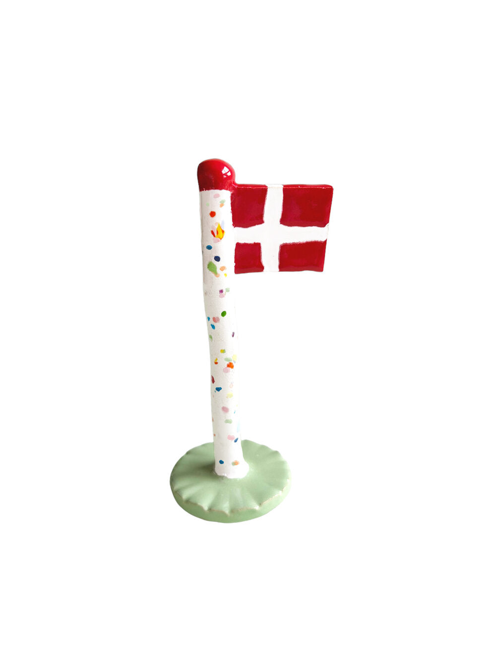 Keramik Flag, Pale Spring - H23 cm.